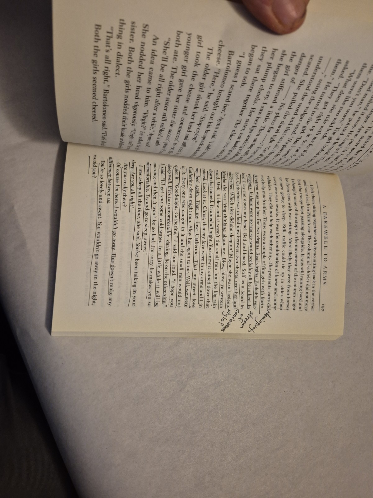 A Farewell to Arms by Ernest Hemingway Scribner TPB American Modernist Fiction