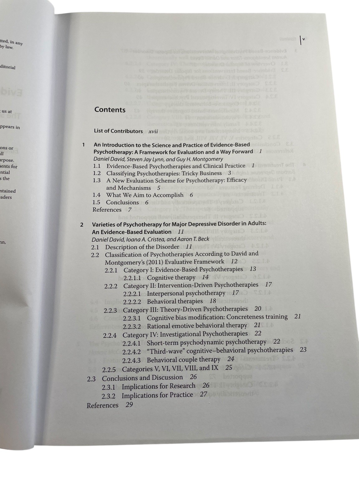 Evidence-Based Psychotherapy David Lynn Montgomery 2018 First Edition Wiley