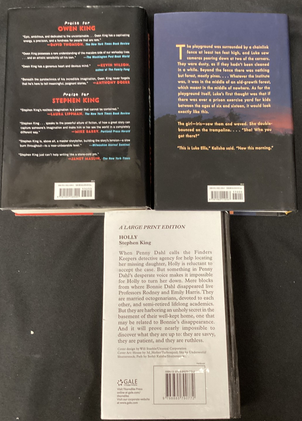 Stephen King Books – mixed lot of 14 (3 HC, 11 PB)
