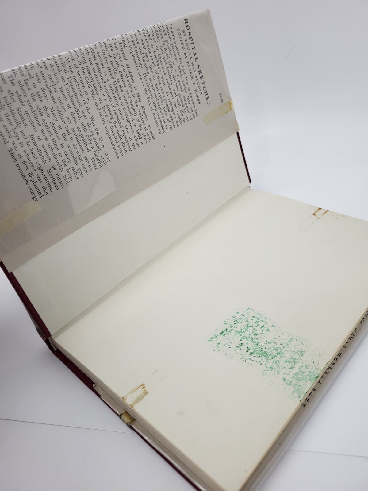 Louisa May Alcott 1960 Hospital Sketches Harvard University Press