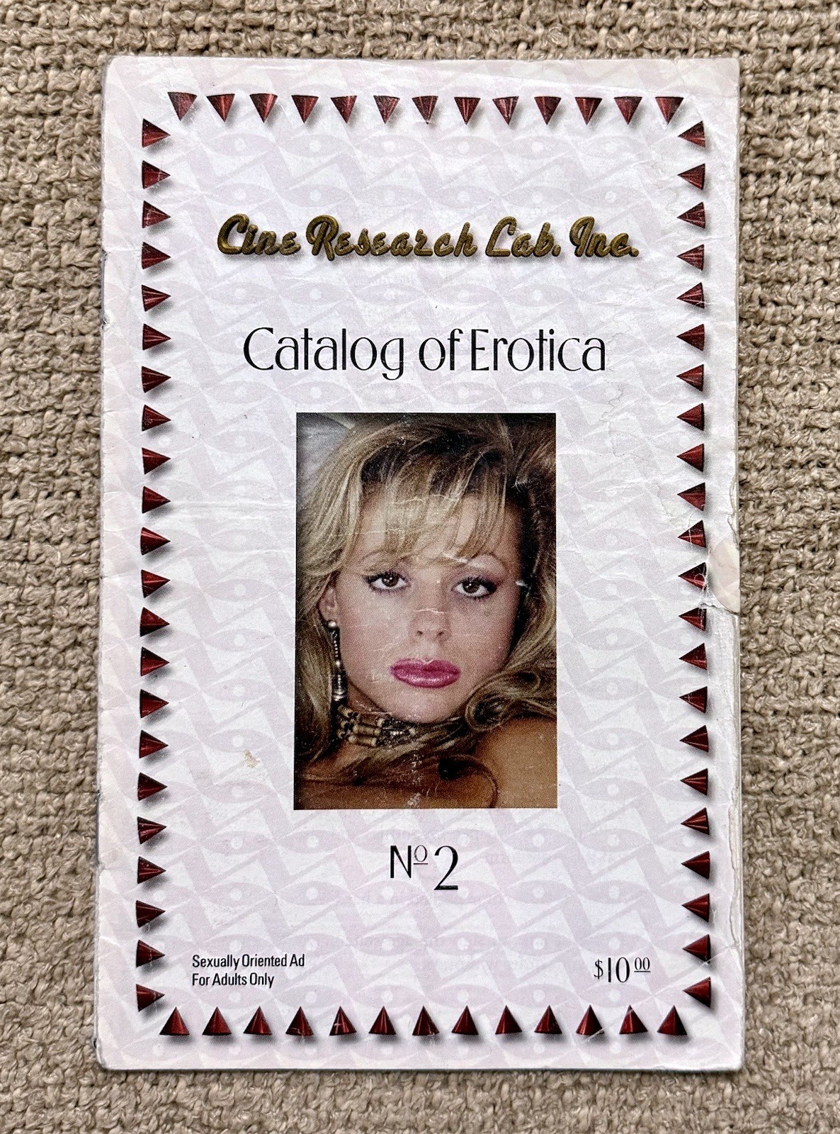 CATALOG OF EROTICA #2, Gorgeous Models, Erotic Stories, (30 Pages), “RARE”