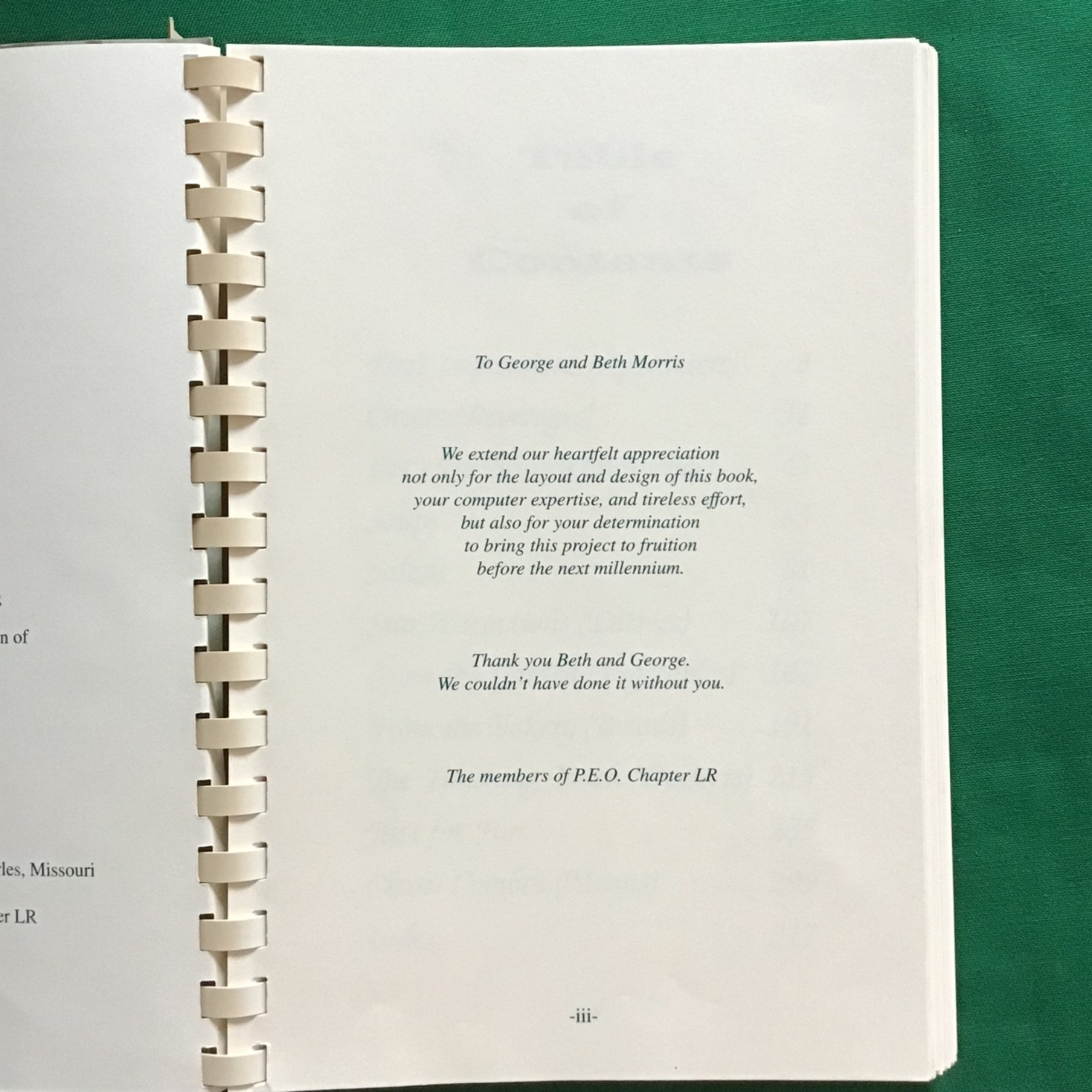 St Charles, MO Philanthropic Educational Organization 1998 Cookbook SEE INDEX