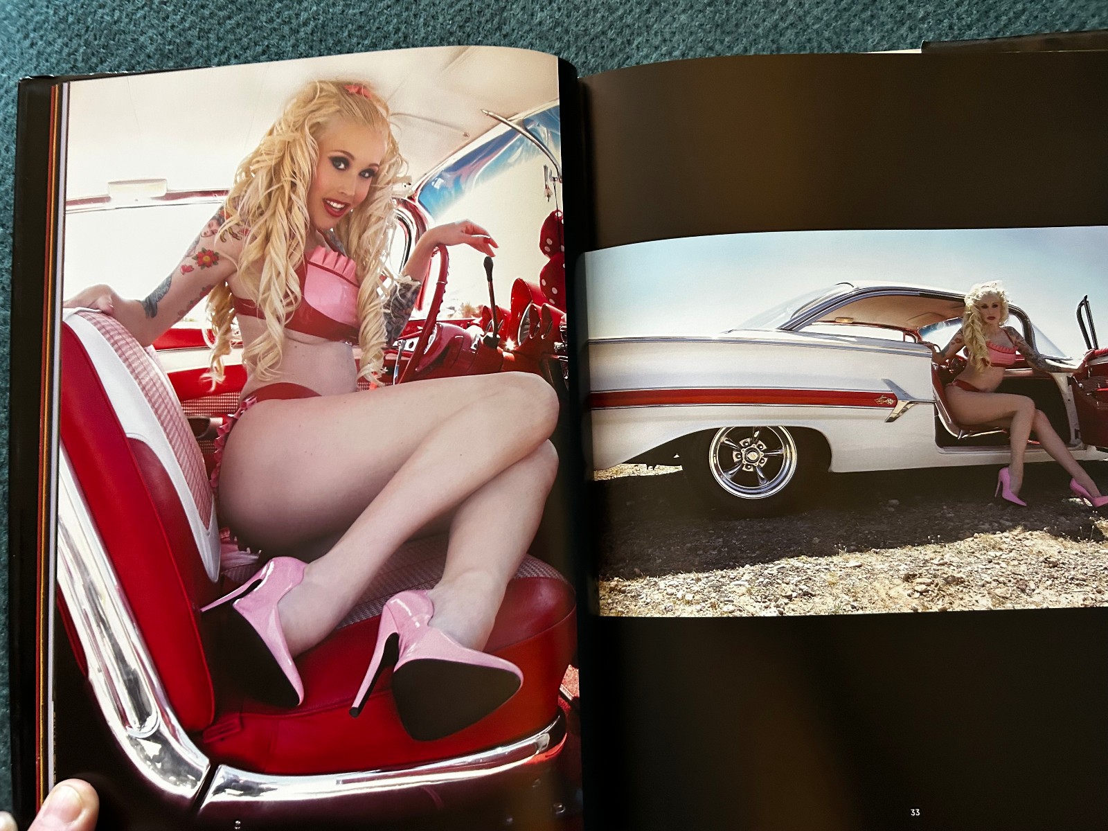 Viva’s Pinups : Bullet Bras and Backseat Betties by Tyson McAdoo and Korero