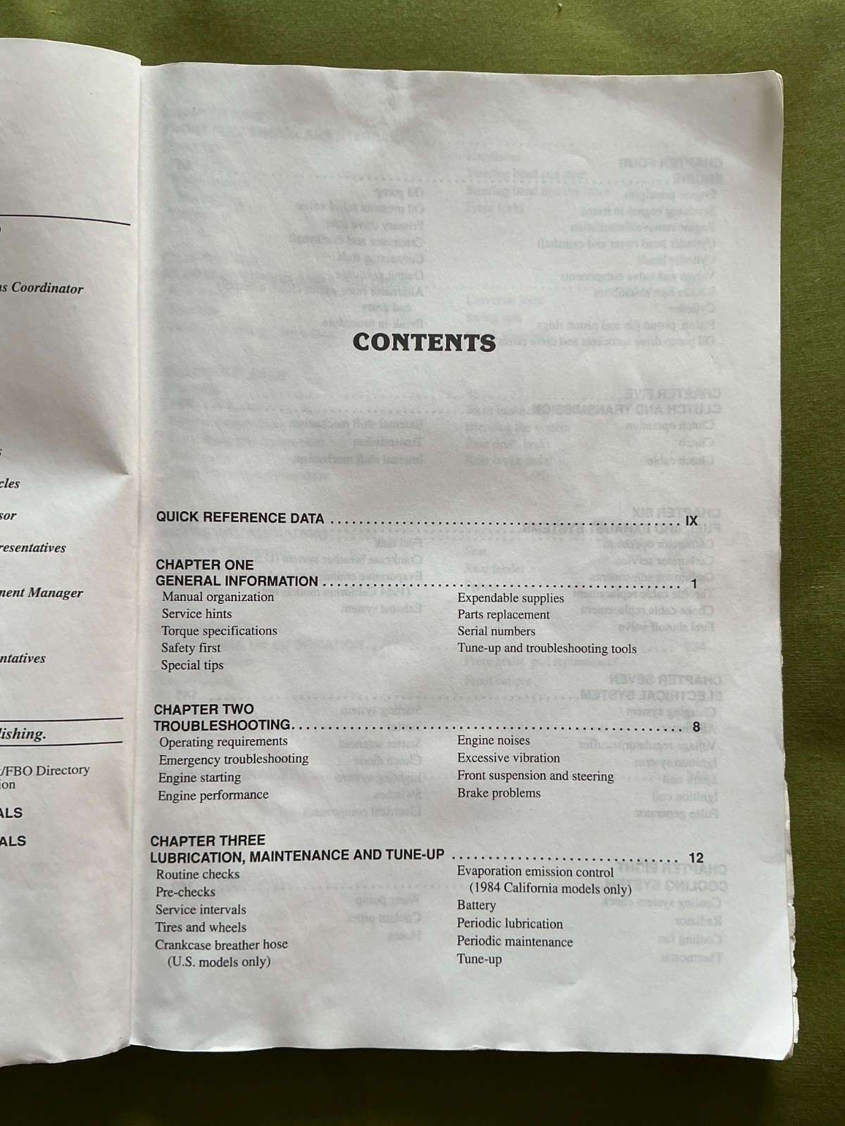 Clymer Honda VT500 Service Manual 1983-1988 M344 Acceptable 1994 Pback
