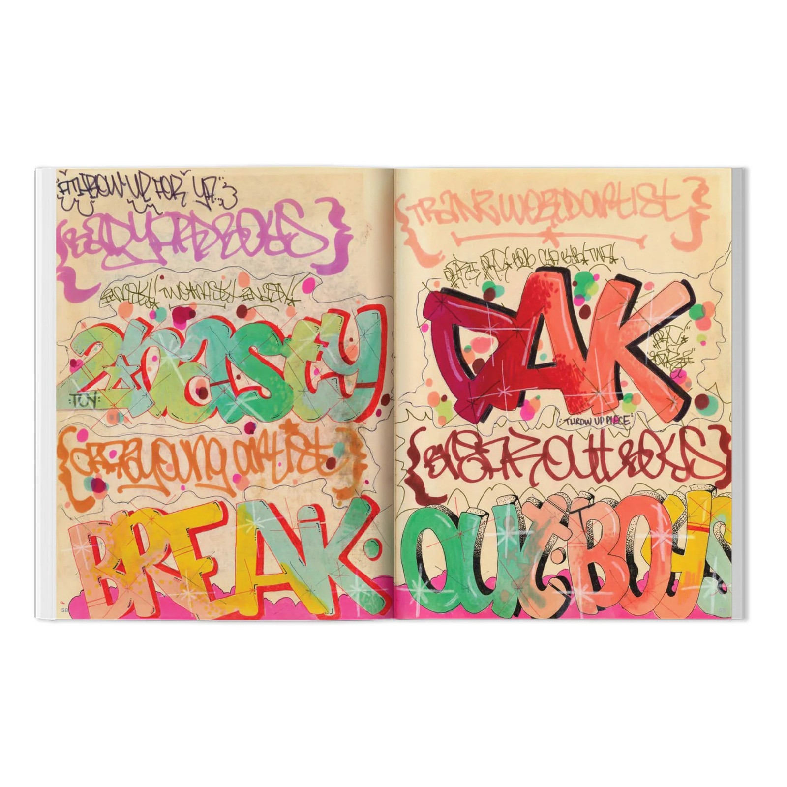 ZEPHYR Graffiti Black Book/Scrapbook: 1978 and Beyond Book