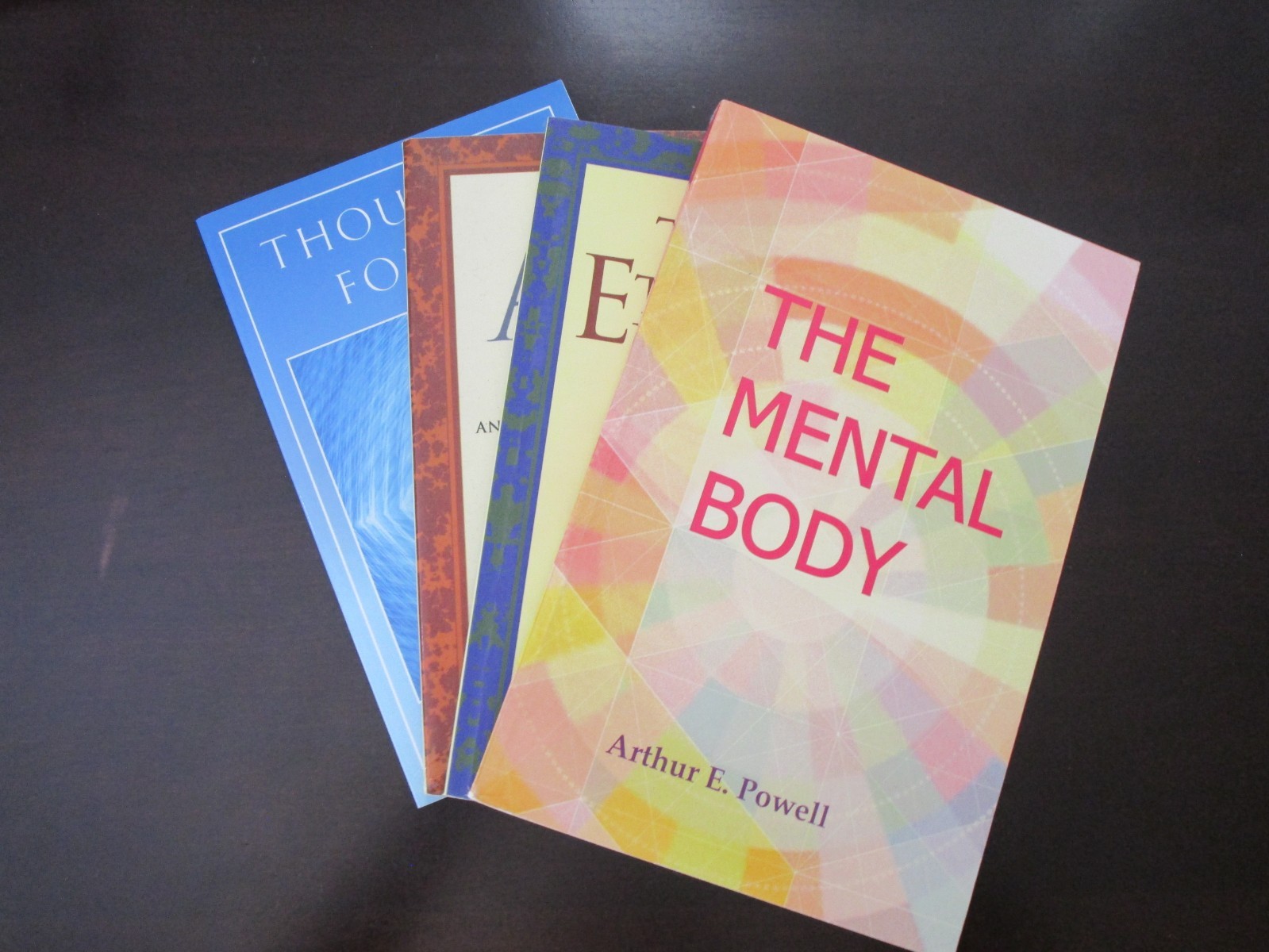 4 Books: The Mental Body, The Astral Body, The Etheric Double, and Thought Forms