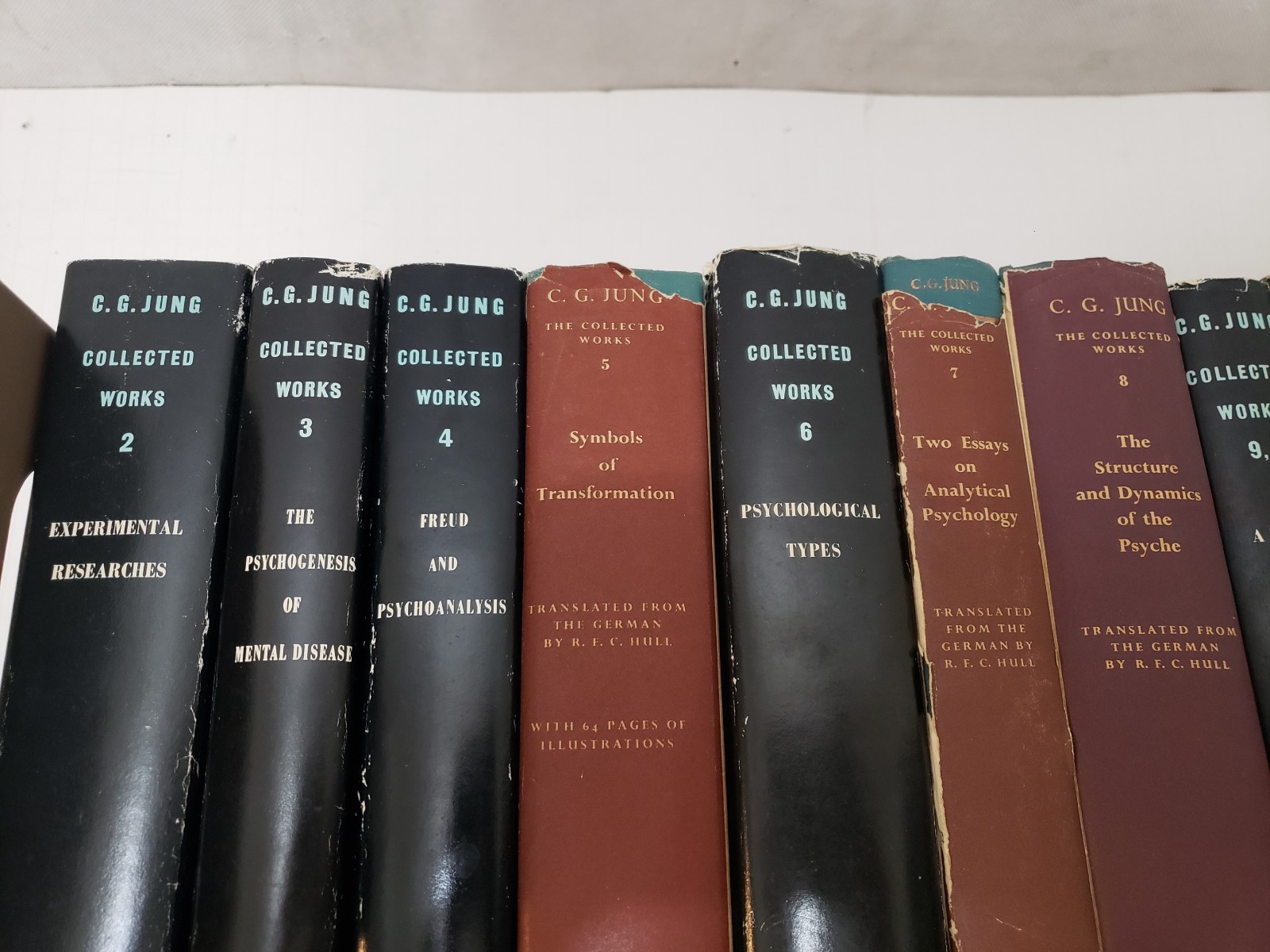 Collected Works of C.G. Jung – Partial Vintage Set Volumes 2 thru 17 — READ