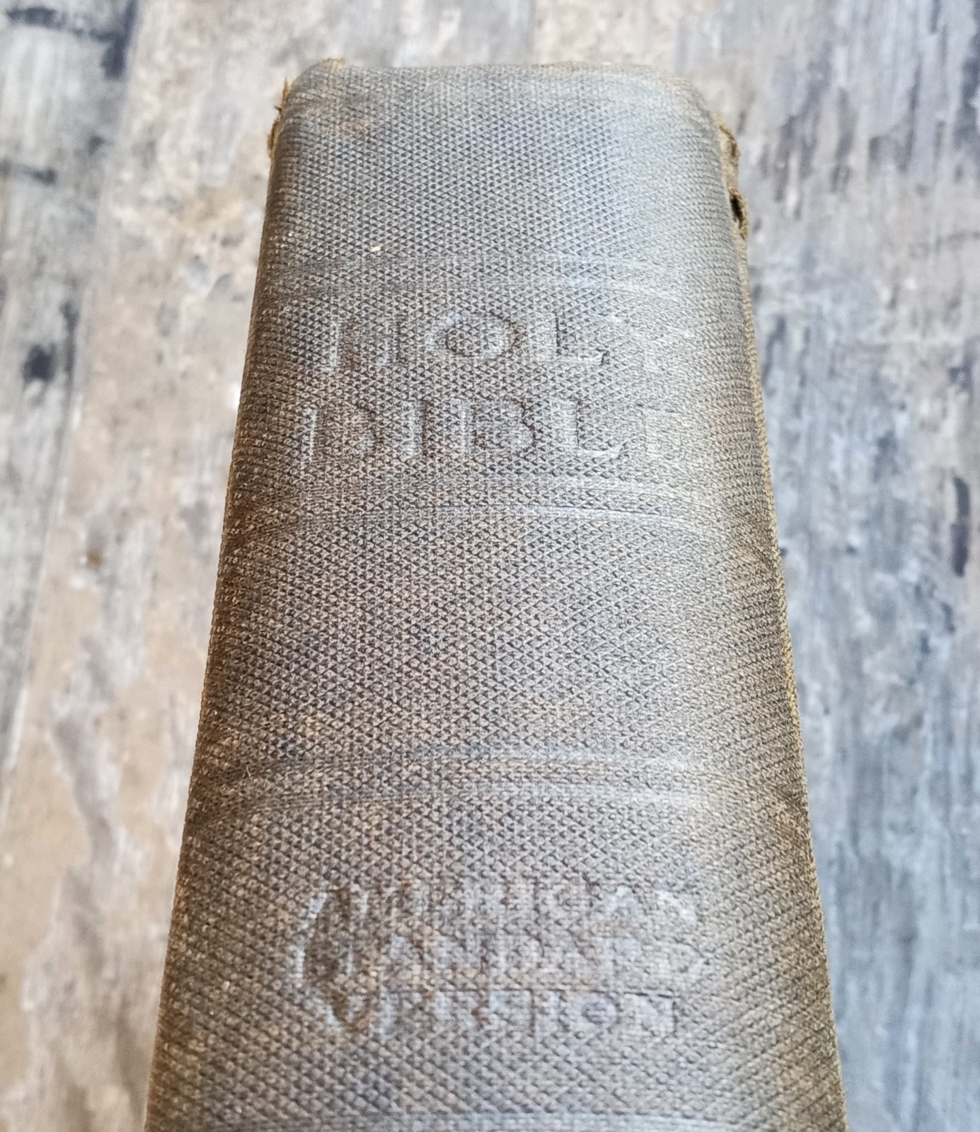 Holy Bible ~1901 Vintage HC~ Nelson (American Standard Version) Israel Christian