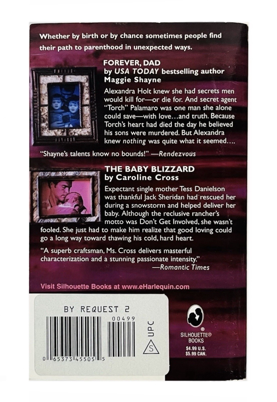 Maggie Shayne Book Bundle ~ A Husband In Time & An Unexpected Family (2-in-1)