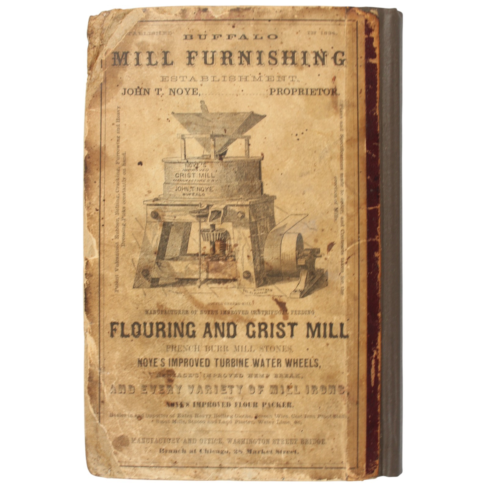 1862 CIVIL WAR BUFFALO Directory Underground Railroad GROVER CLEVELAND Fillmore