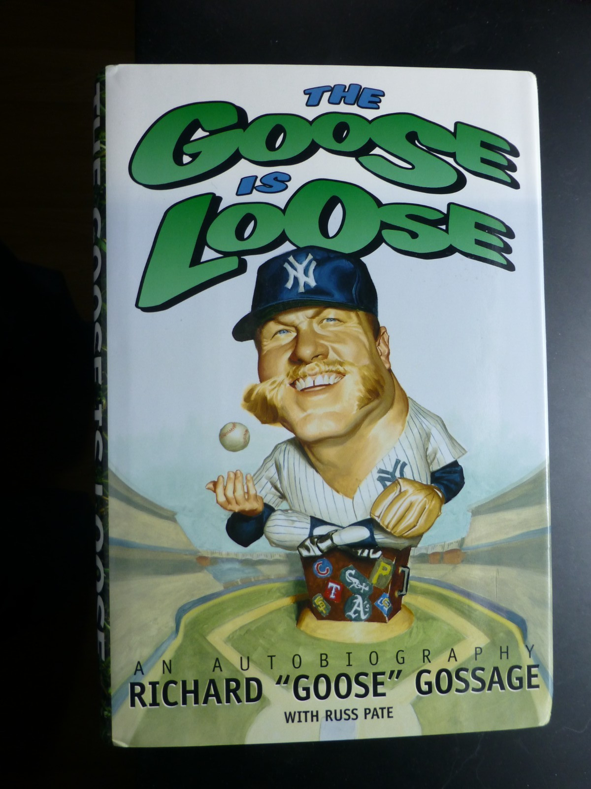 Goose Gossage Signed First Edition Book „The Goose is Loose“ with COA