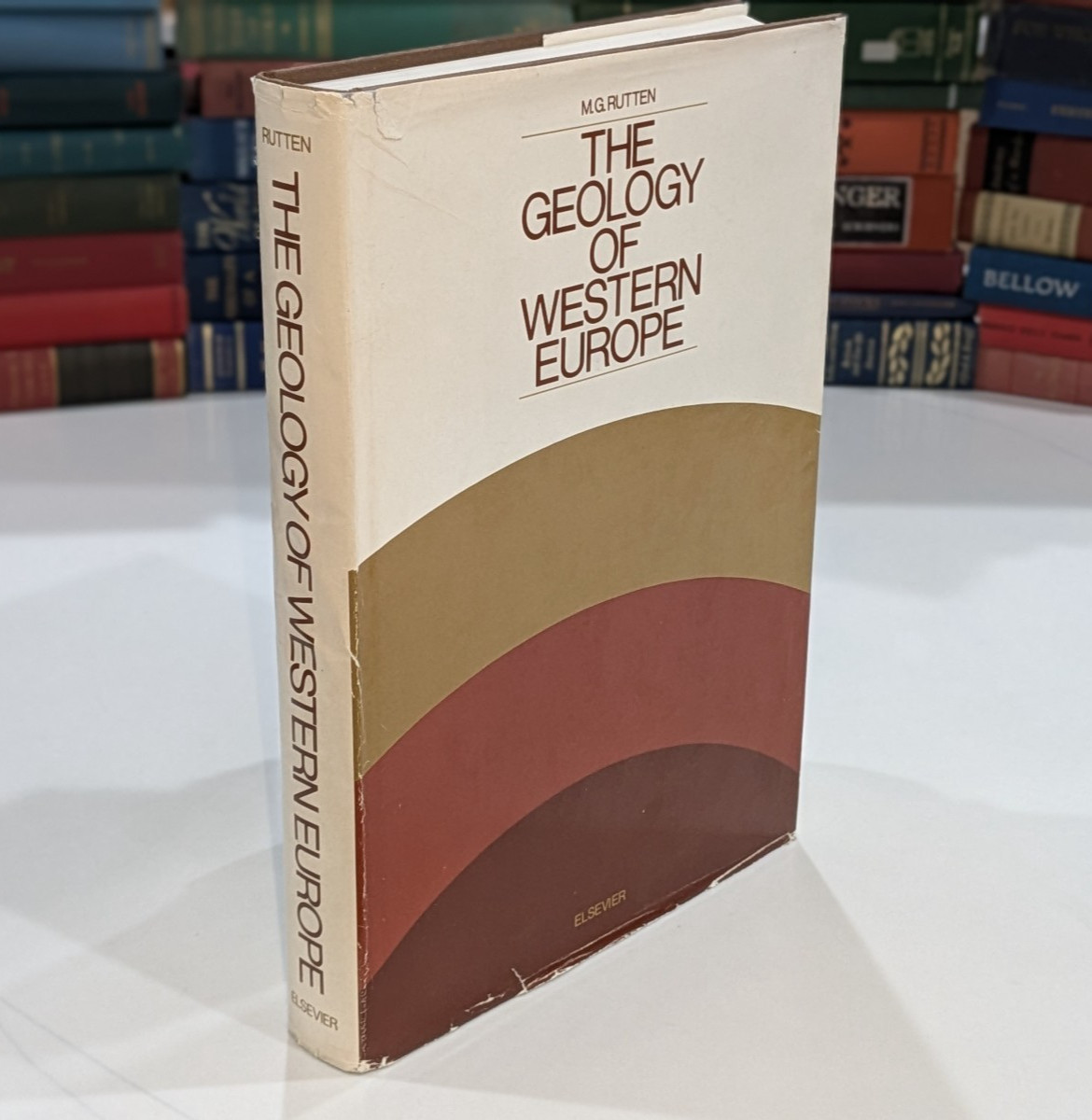 The Geology of Western Europe – M G Rutten | 1969 | Elsevier, HC + Clipping