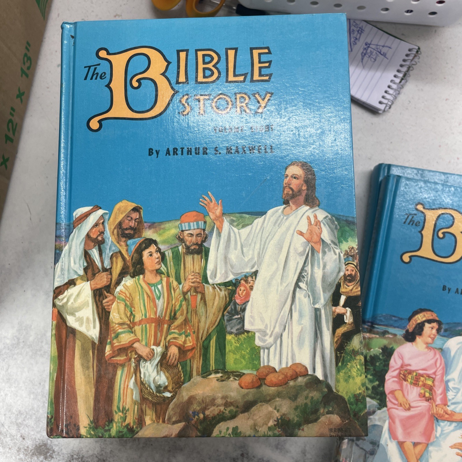 The Bible Story Arthur S Maxwell Volumes 1-10 Complete Set 1st Editions 1953-57