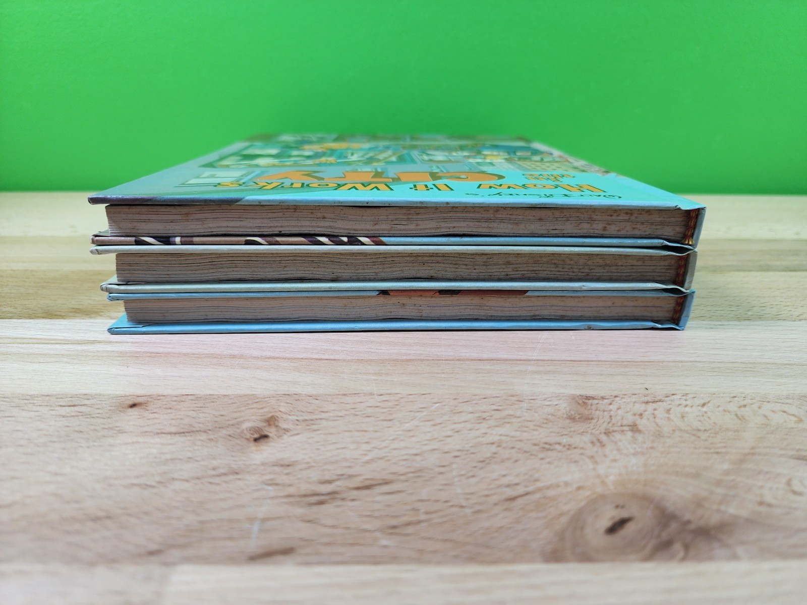 Walt Disney’s How it Works in The Country Home City 80s Vintage Lot 3 Hardcover