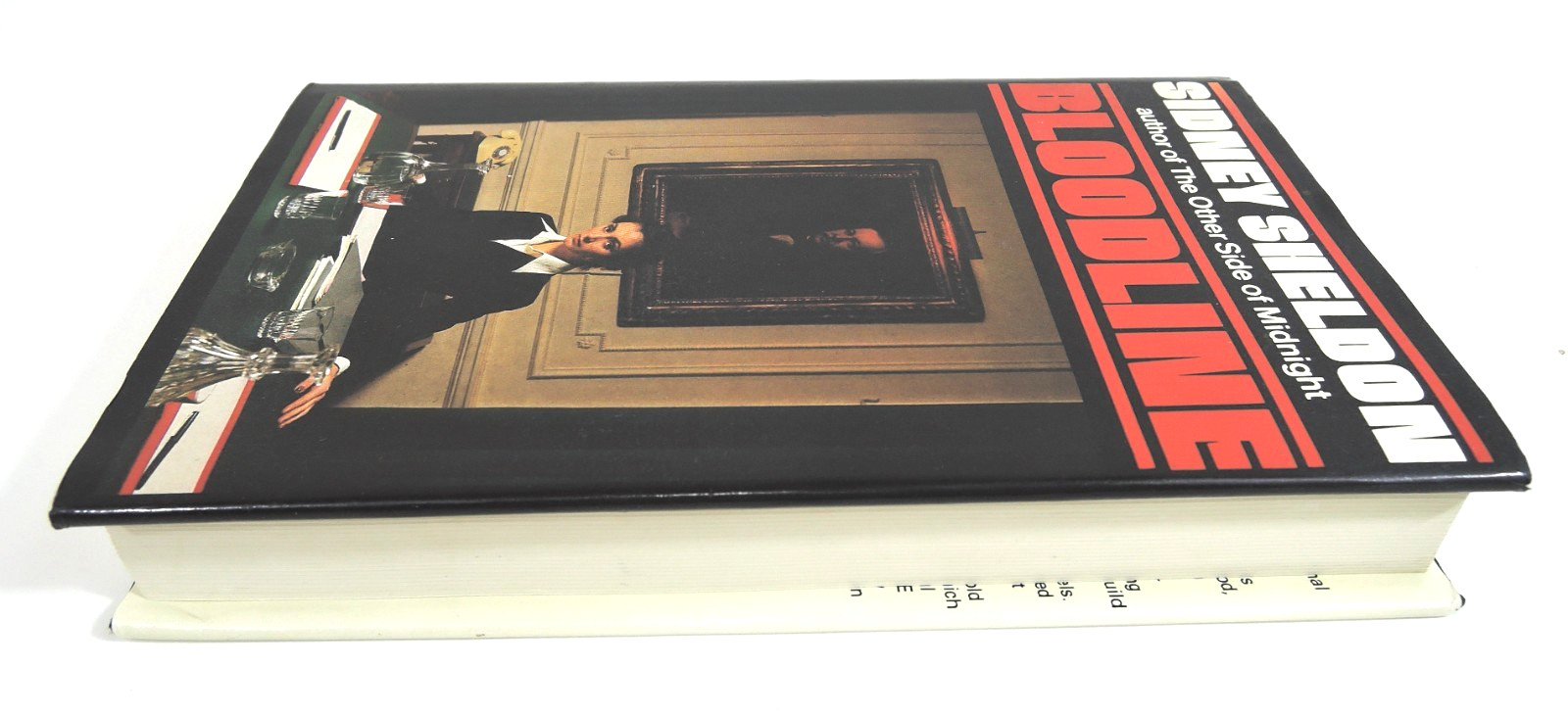 *SIGNED* 1st UK edition 1978 SYDNEY SHELDON 4th book BLOODLINE 367 pages UNREAD