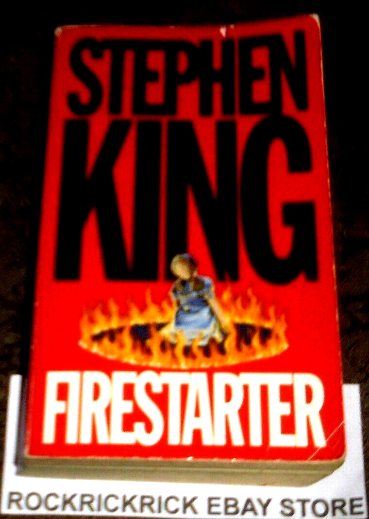 STEPHEN KING FIRESTARTER BOOK (510 PAGES)