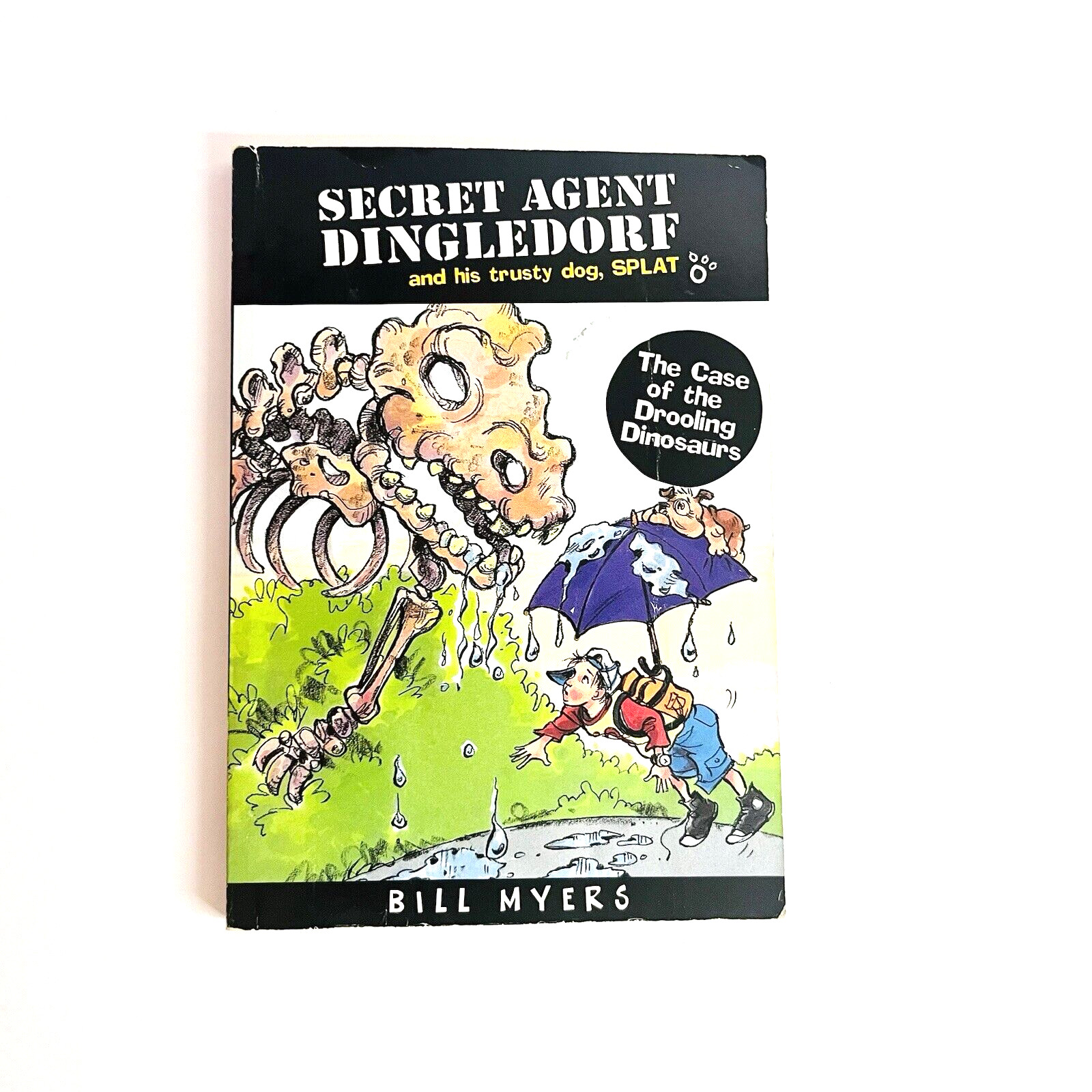 The Case of the Flying Toenails Secret Agent Dingledorf Lot 4 Books Bill Myers