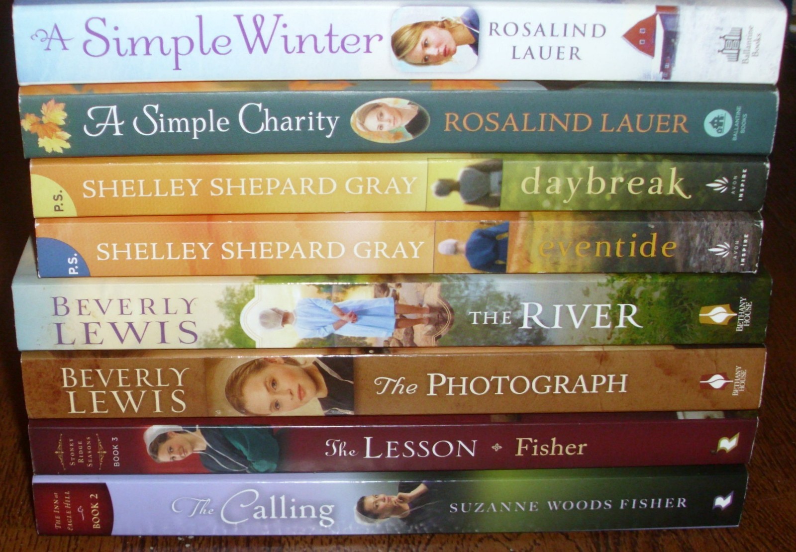 Lot of 8 AMISH Christian Romance Novels TSPBs – VGC *Free Shipping