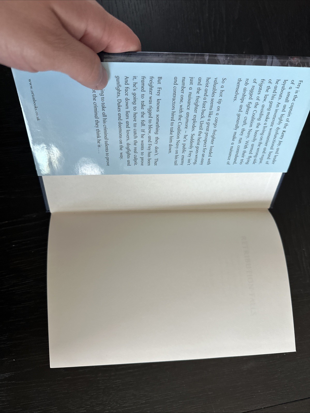 Retribution Falls ~ Chris Wooding. Hardcover 1st Edition / 1st Print ~ Rare