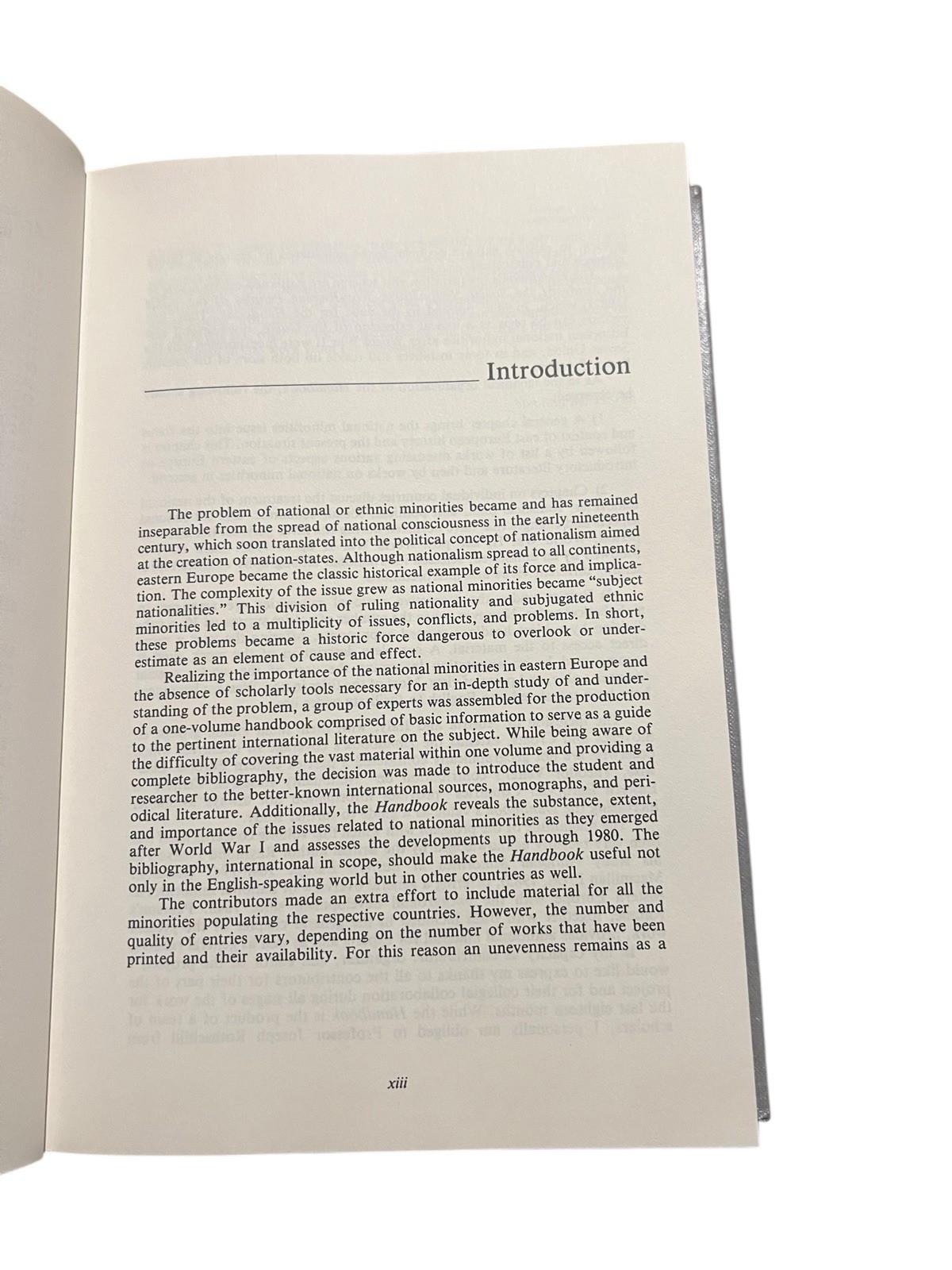 Eastern European National Minorities, 1919-1980 : A Handbook. Hardcover
