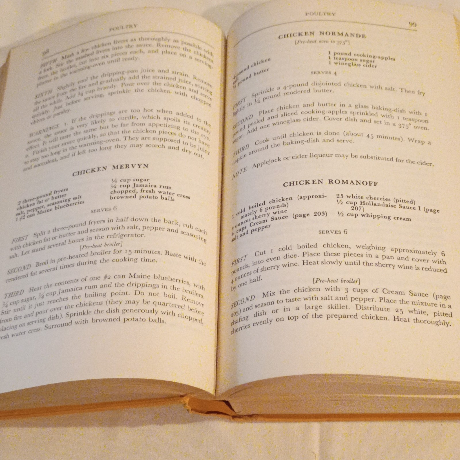 Alfred A. Knopf The Perfect Hostess Cook Book Mildred O. Knopf 1950 HC