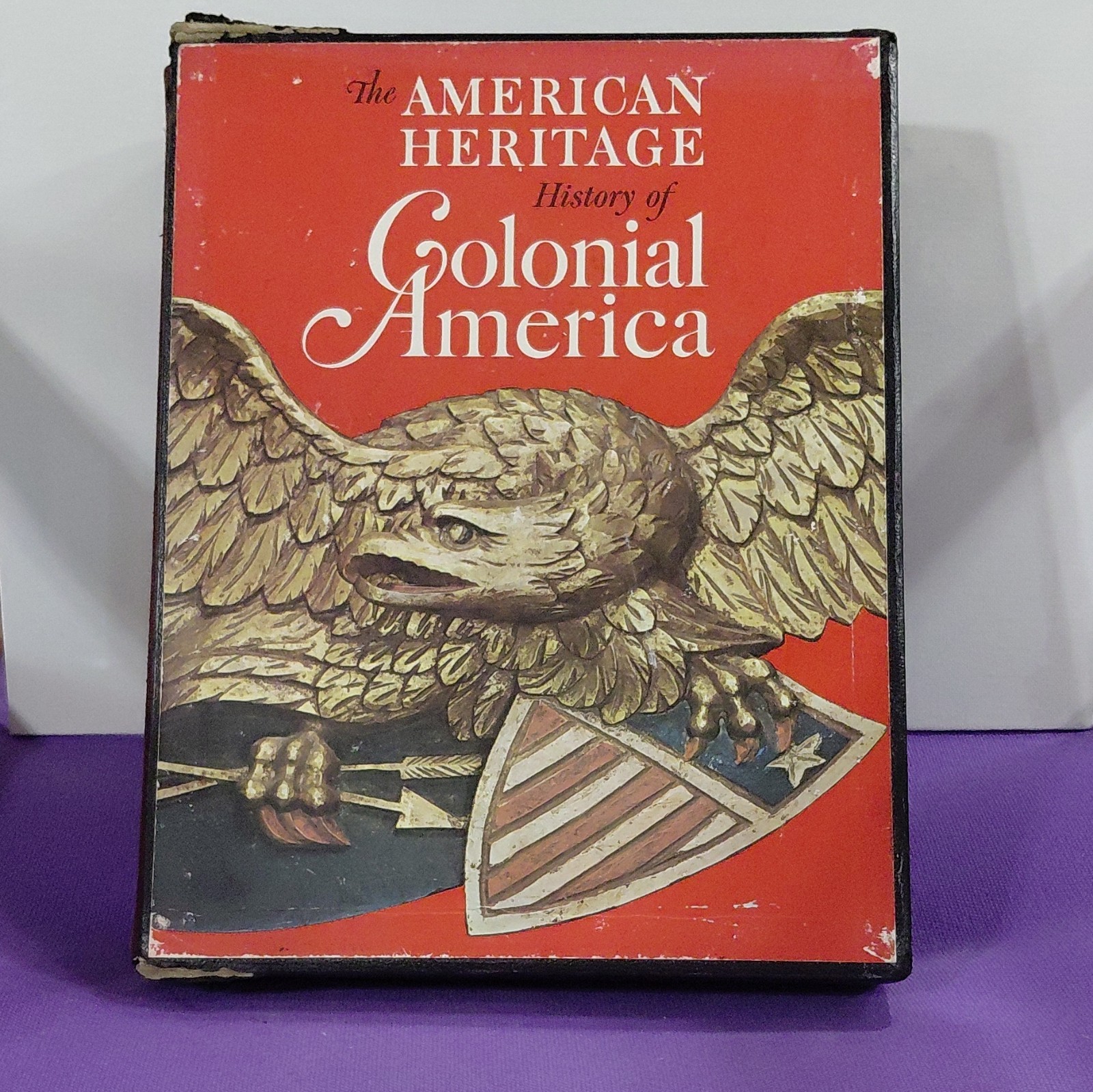 American Heritage History of Colonial America Hardcover Illustrated 2-Volume Set