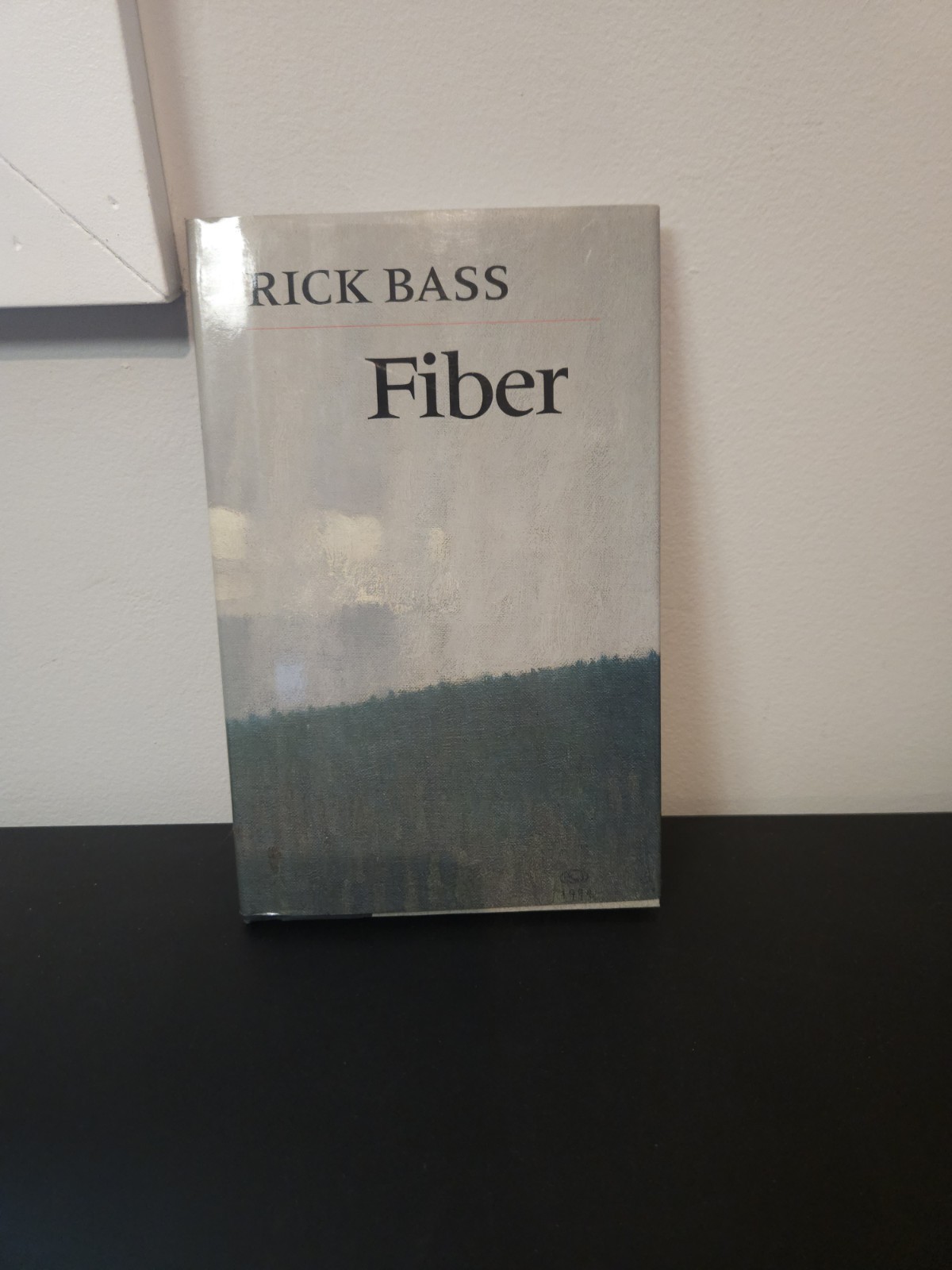 SIGNED Fiber by Rick Bass (1998, Hardcover) 1st Edition Environmental Essays