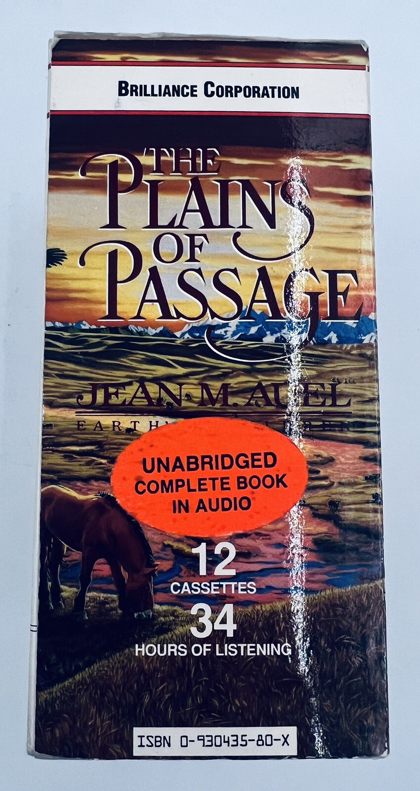 Earth’s Children Ser.: The Plains of Passage : A Novel by Jean M. Auel (2001,…