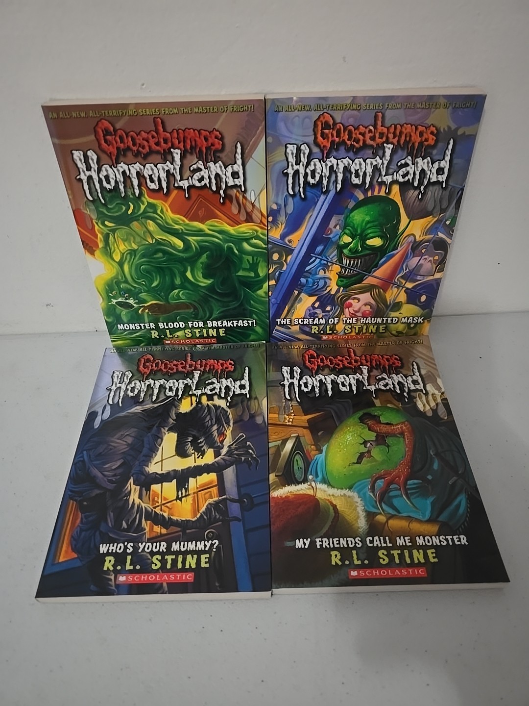 R.L. Stine Book Lot Of 24- Fear Street, Twisted, Rotten School, Goosebumps,
