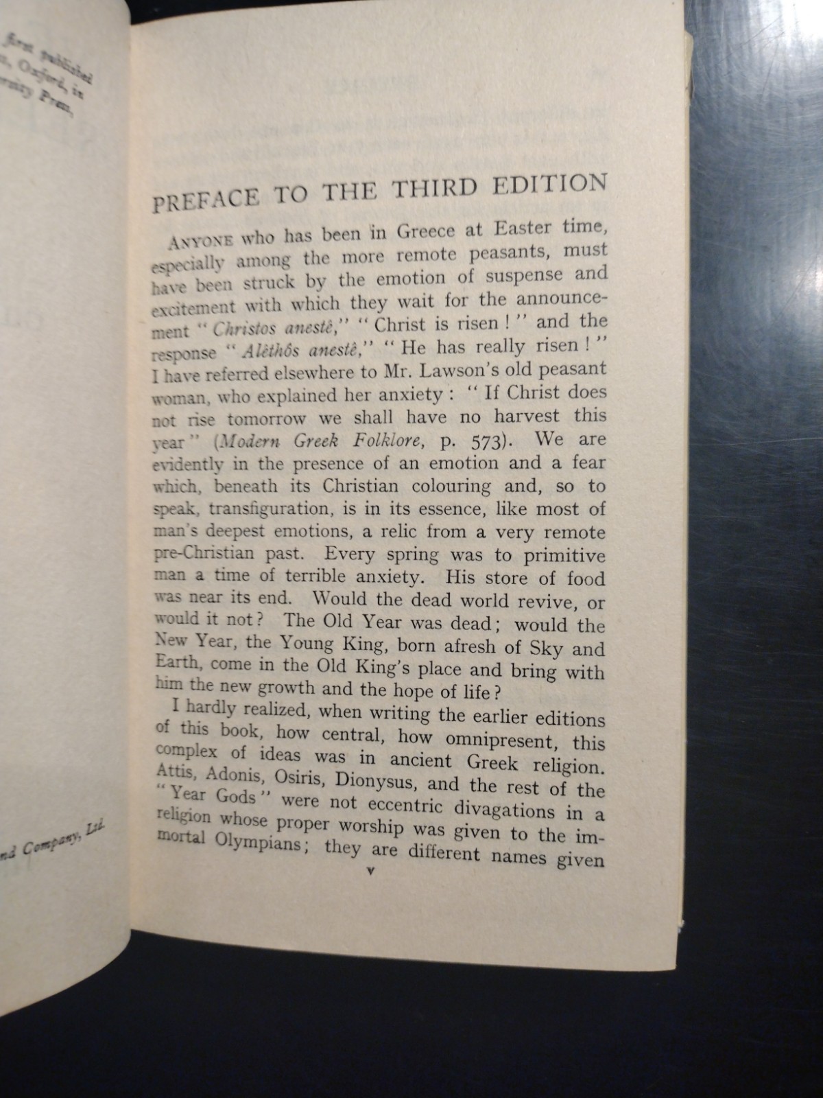 Five Stages of Greek Religion. Gilbert Murray. Beacon Press. 1951. HCDJ