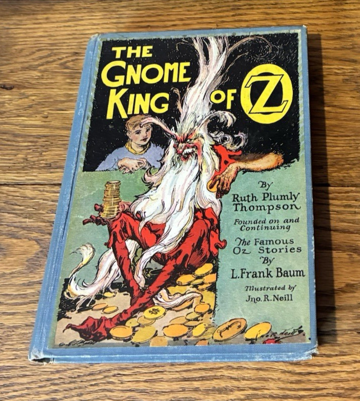 Vintage The Gnome King of Oz 1927 Edition Wizard of Oz Series Book HC