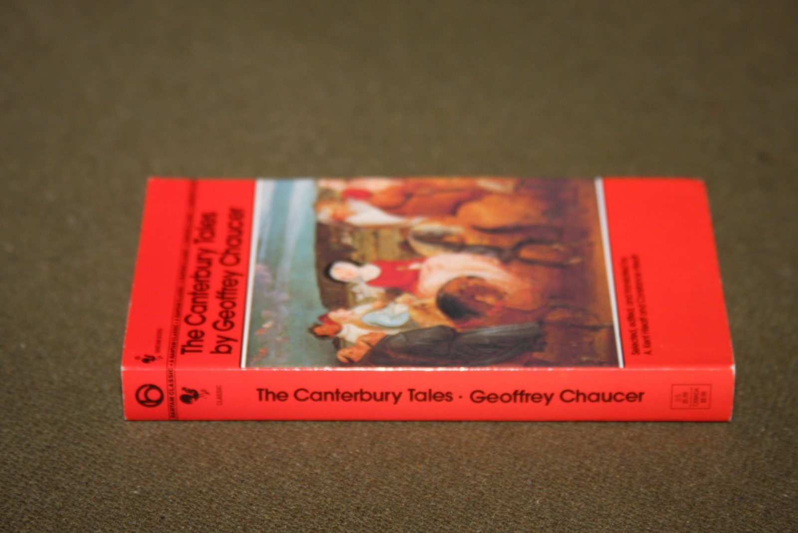 The Canterbury Tales by Geoffrey Chaucer 1981 PB 36th Print Bantam Classic