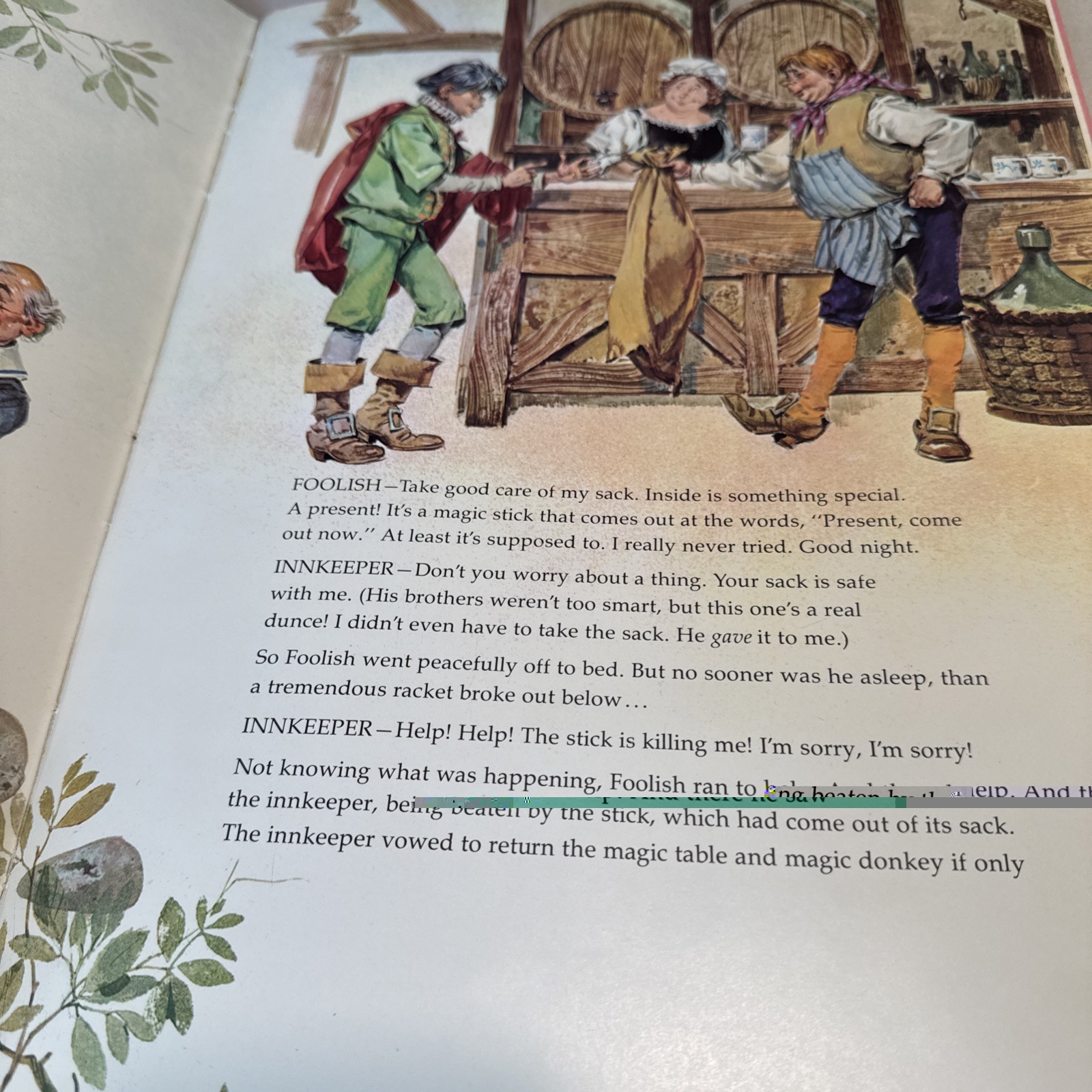 Vintage 1969 Storytime Treasury RAPUNZEL / THE TREASURE OF THE THREE BROTHERS