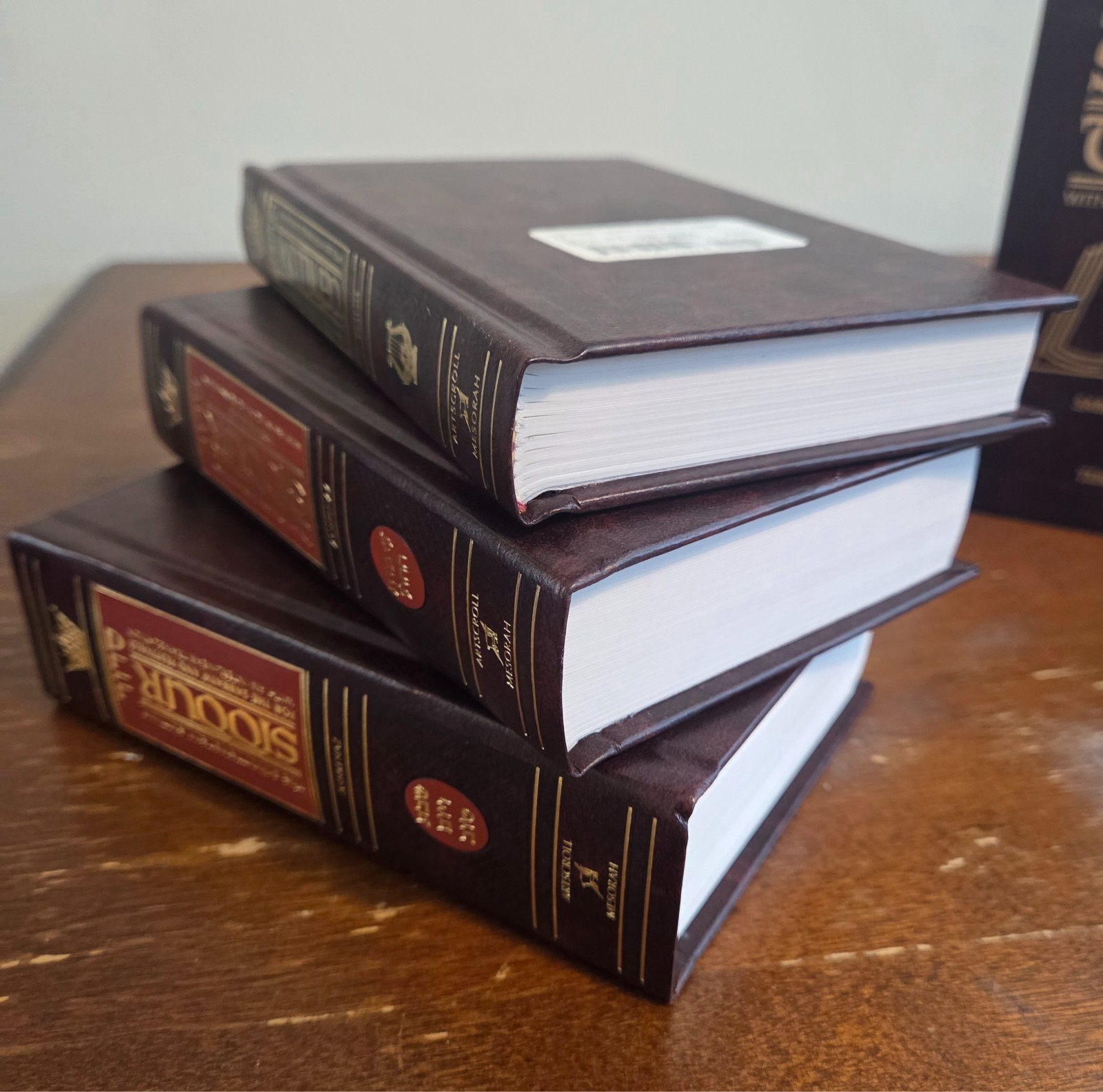 Schottenstein Siddur & Tehillim Interlinear Translation 3 Vol Set HC