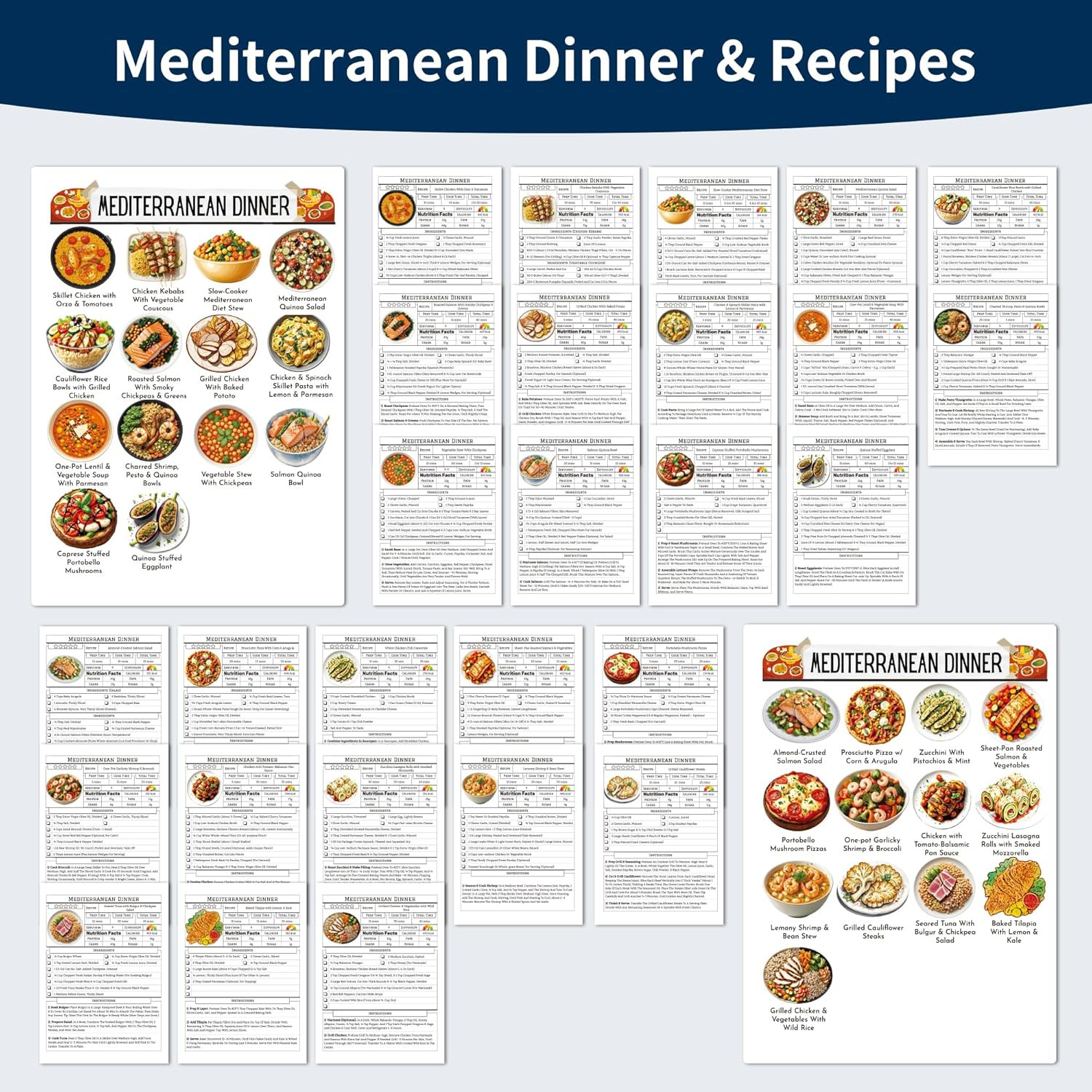 Simple & Easy Mediterranean Diet Cookbook for Beginners & Seniors – Mediterranea