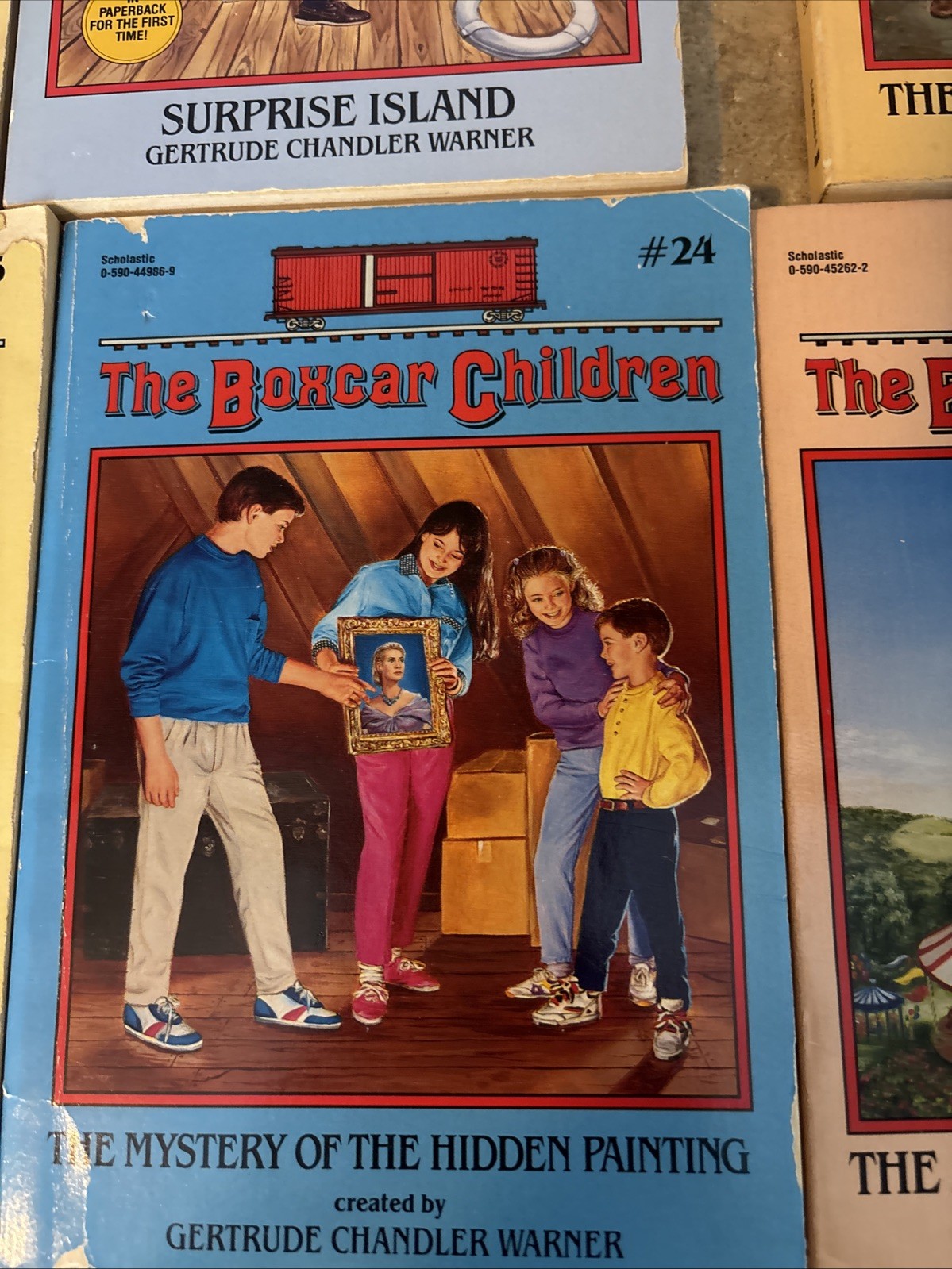 Vtg The Boxcar Children Paperback Books by Gertrude Chandler Warner Lot Of 11