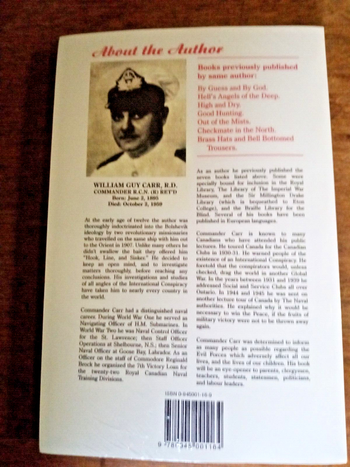 The Red Fog over America by William Guy Carr (2018, Trade Paperback)
