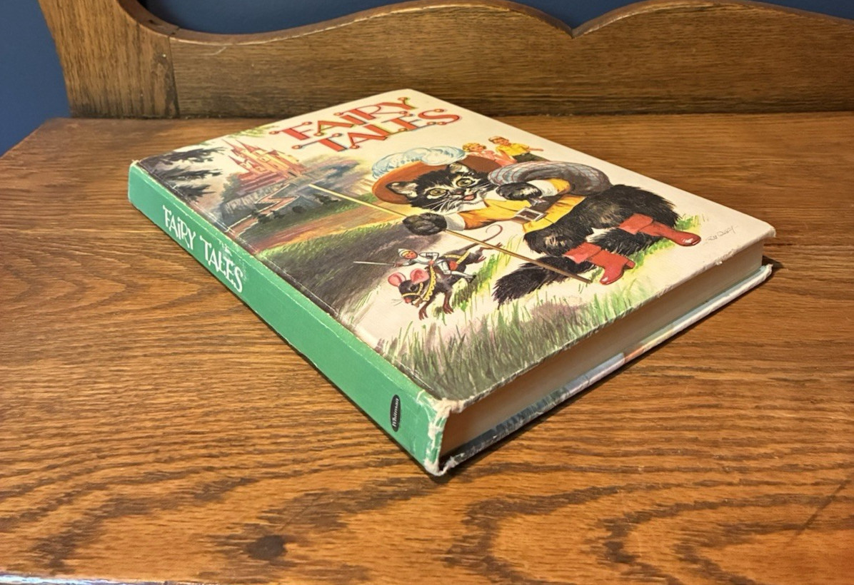 Fairy Tales by Whitman Publishing 1950 LARGE Size Children’s Book