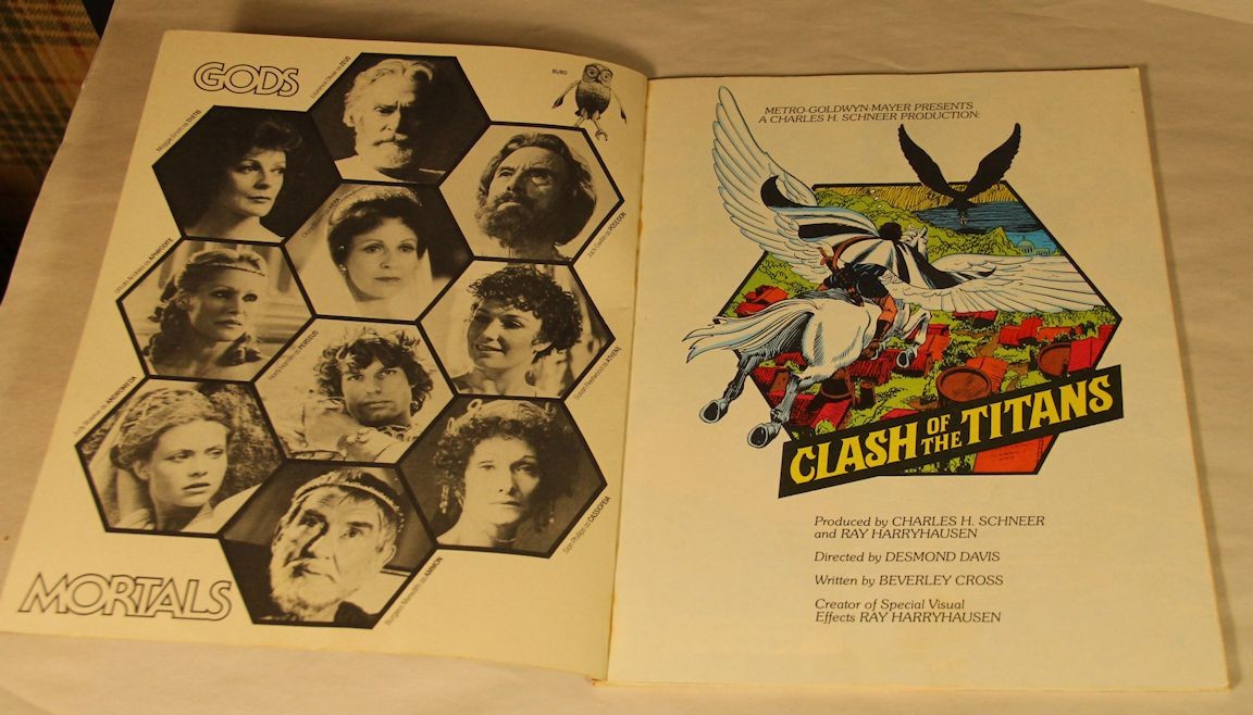 Clash of the Titans Comic Book ~ Beverly Cross ~ 1981 ~ Golden Press ~ VERY GOOD
