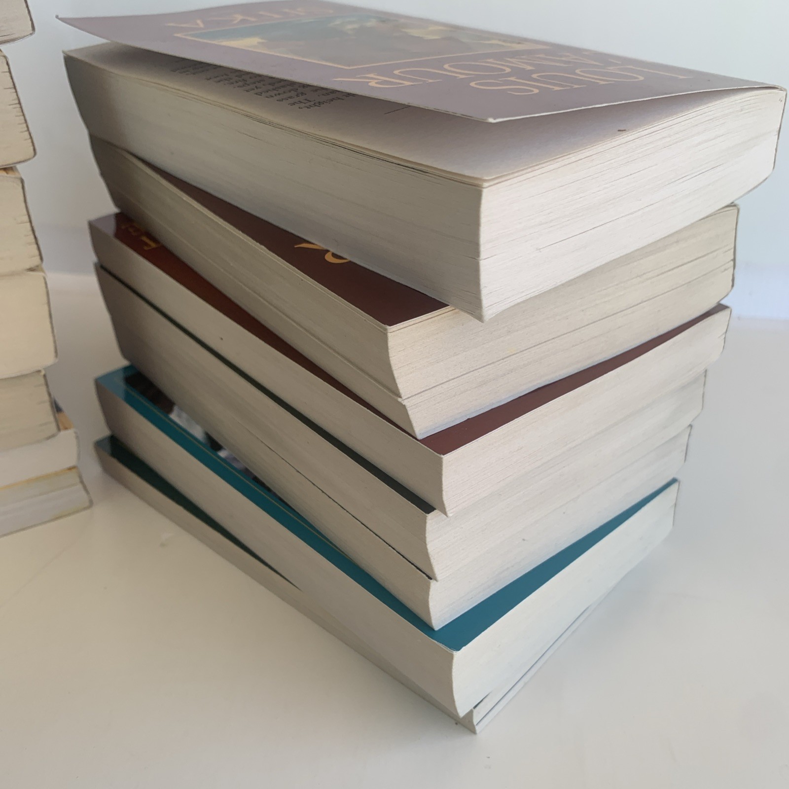 Louis L’Amour PB lot of 14 Lost Treasures Books And Sacketts