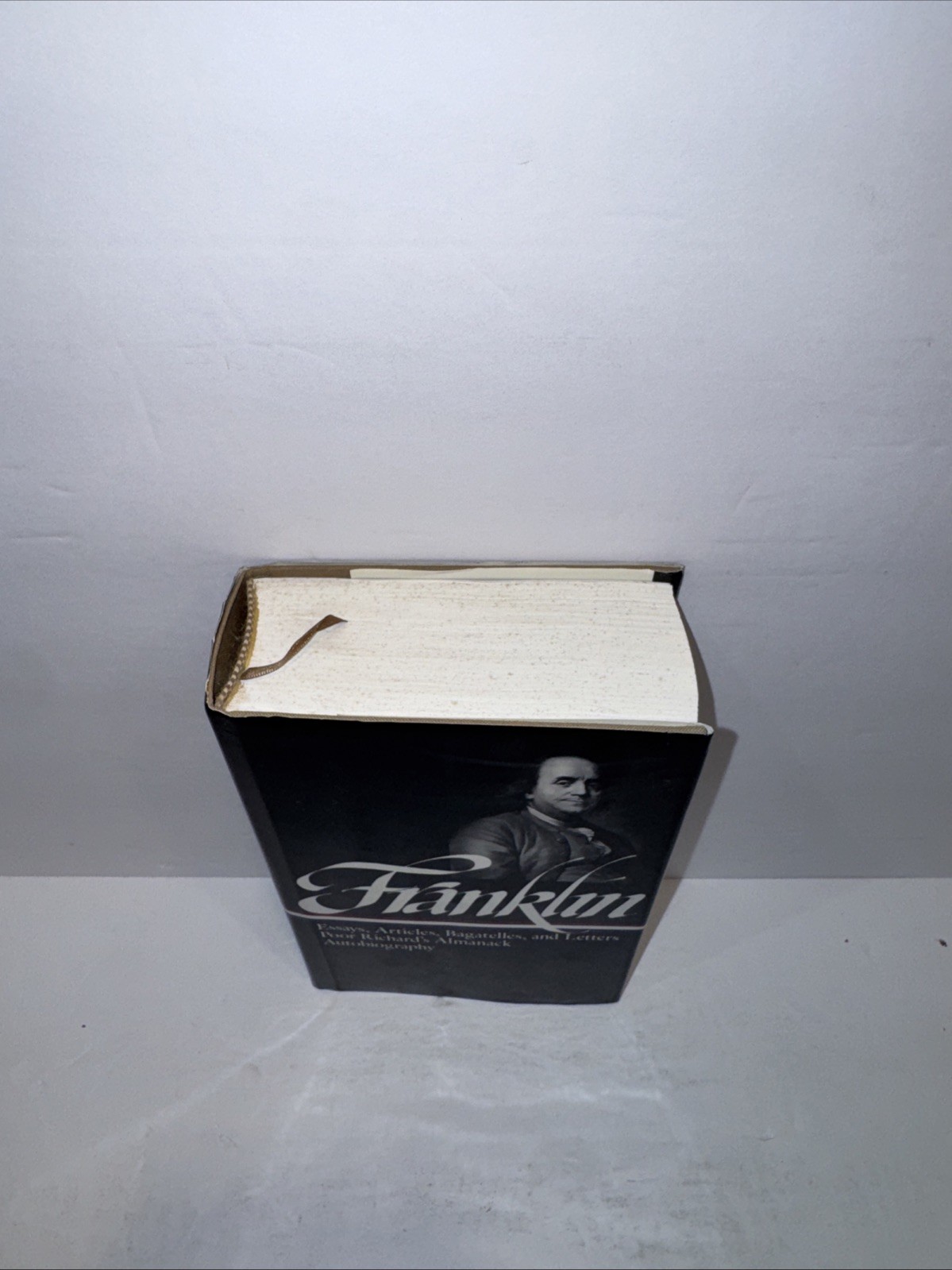 BENJAMIN FRANKLIN WRITINGS HARDCOVER BOOK THE LIBRARY OF AMERICA