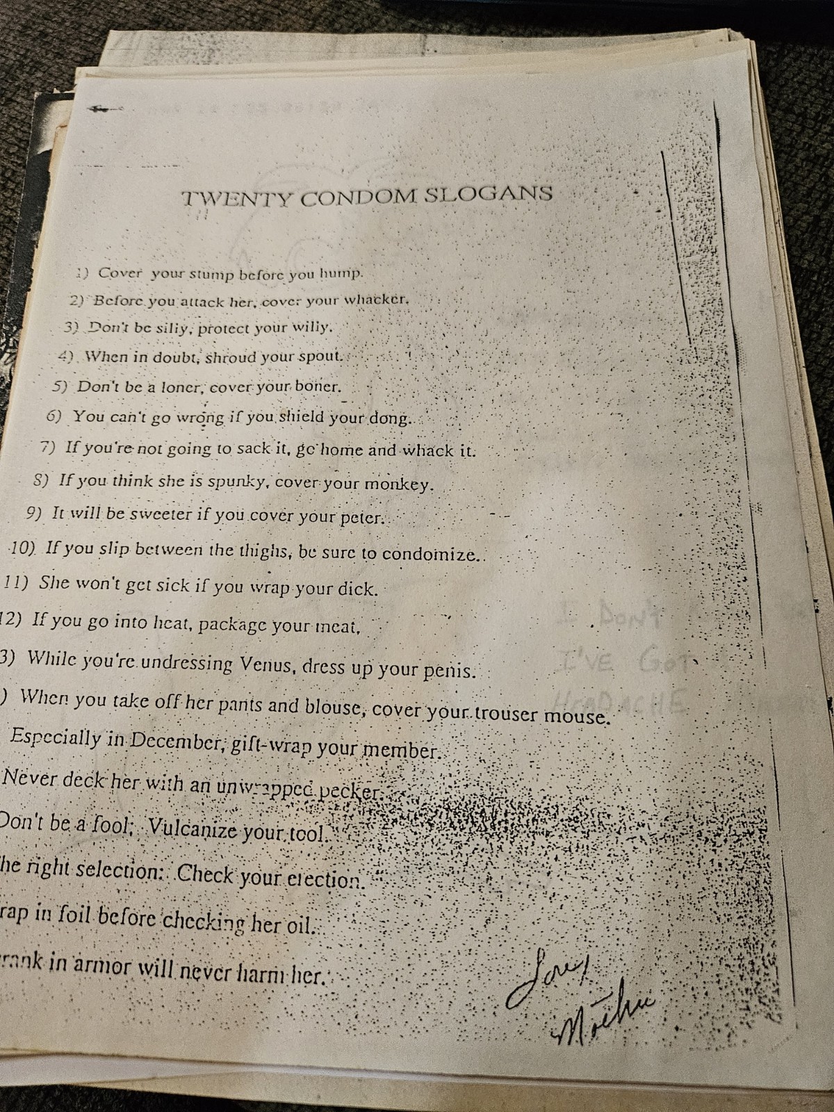 24 Old Jokes 1940s-1980s Dads Collection