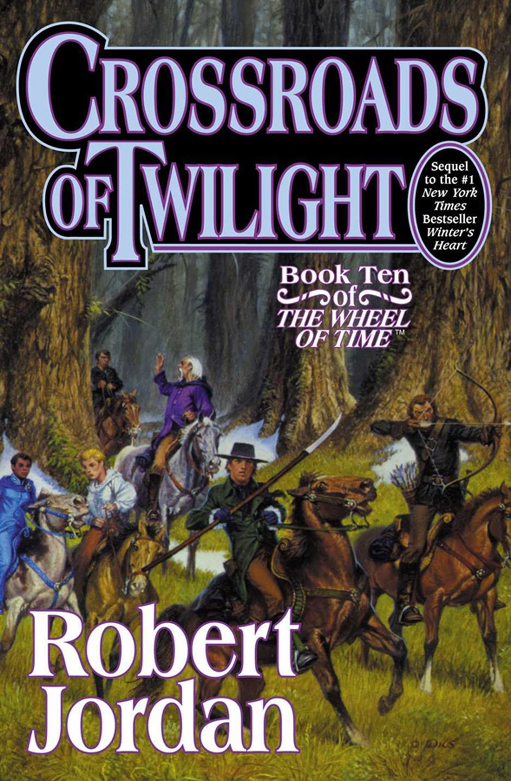 Crossroads of Twilight (The Wheel of Time, Book 10) Jordan, Robert hardcover…