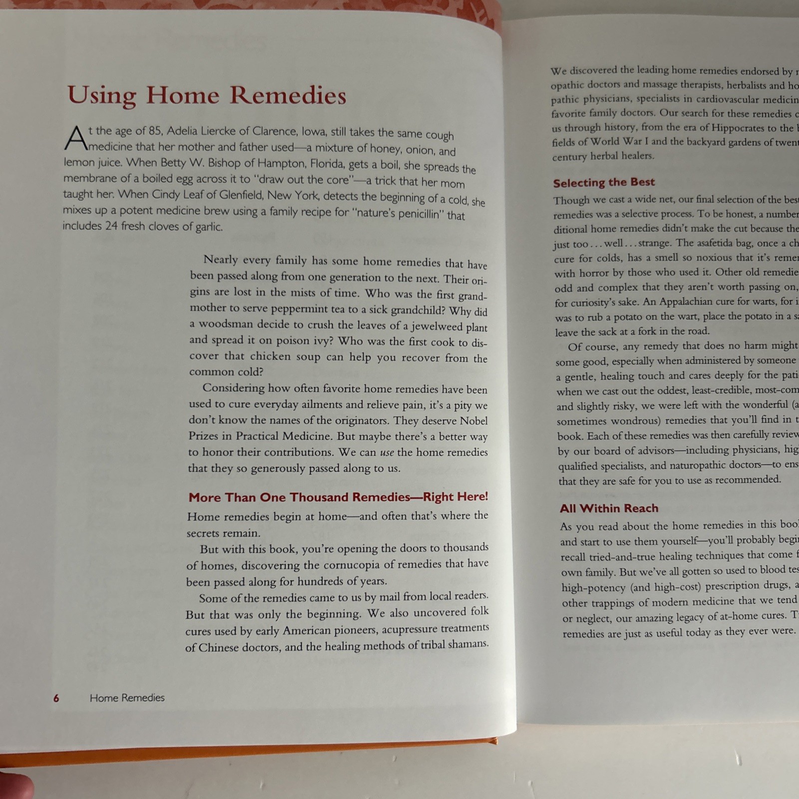 Reader’s digest: Home Remedies – Hardcover – VERY GOOD