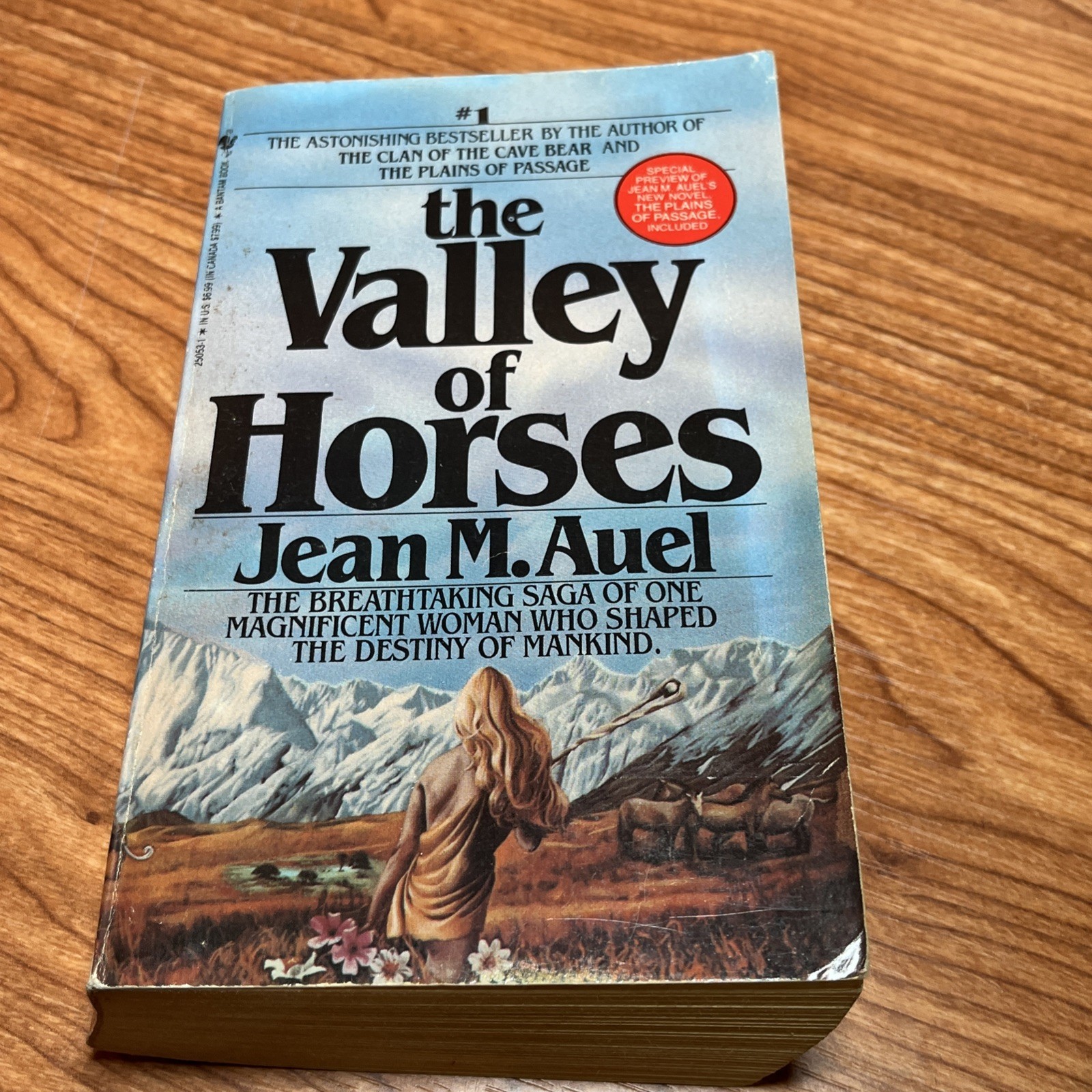 JEAN M AUEL 6 book SET in the EARTH’S CHILDREN series PaperBack 1-6