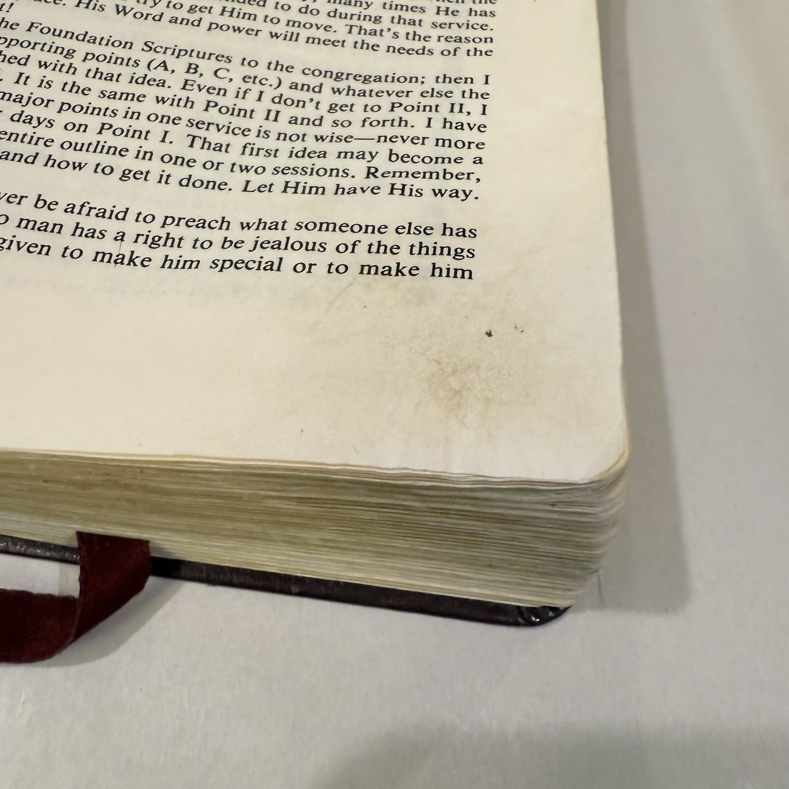 Vtg Holy Bible King James Version Kenneth Copeland Reference Edition Leather KJV