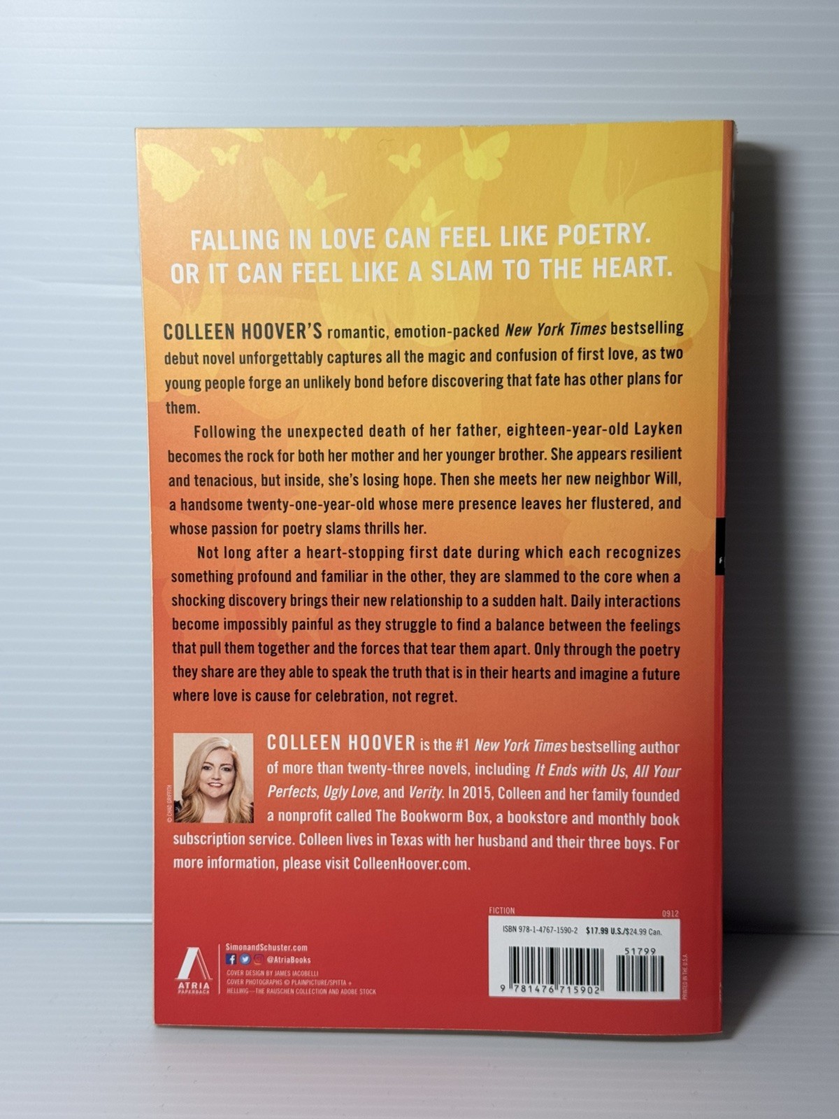Slammed: A Novel – Paperback By Hoover, Colleen