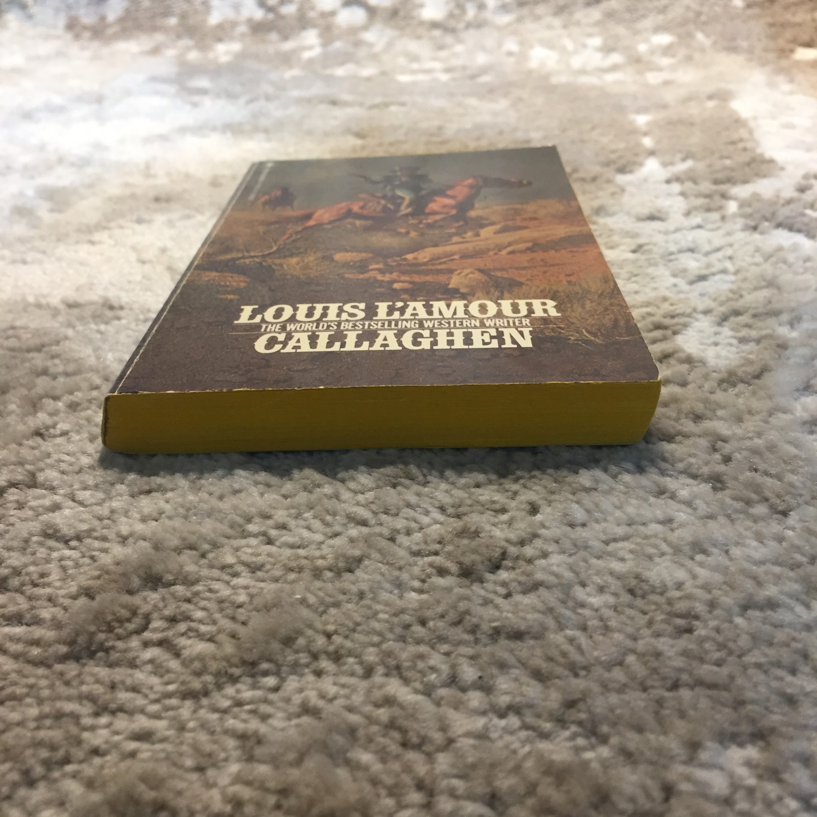 Callaghen Louis L’Amour 1977 Bantam Books Army Veteran’s Code Frontier Justice
