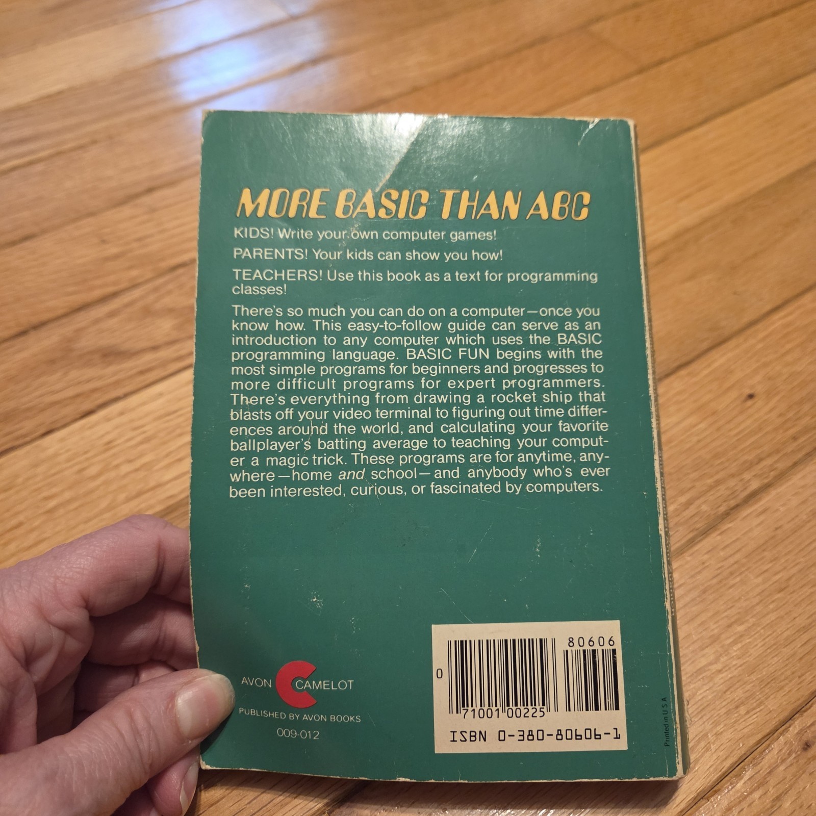 Basic Fun: Computer Games, Puzzles, and Problems Children Can Write Vintage 1982