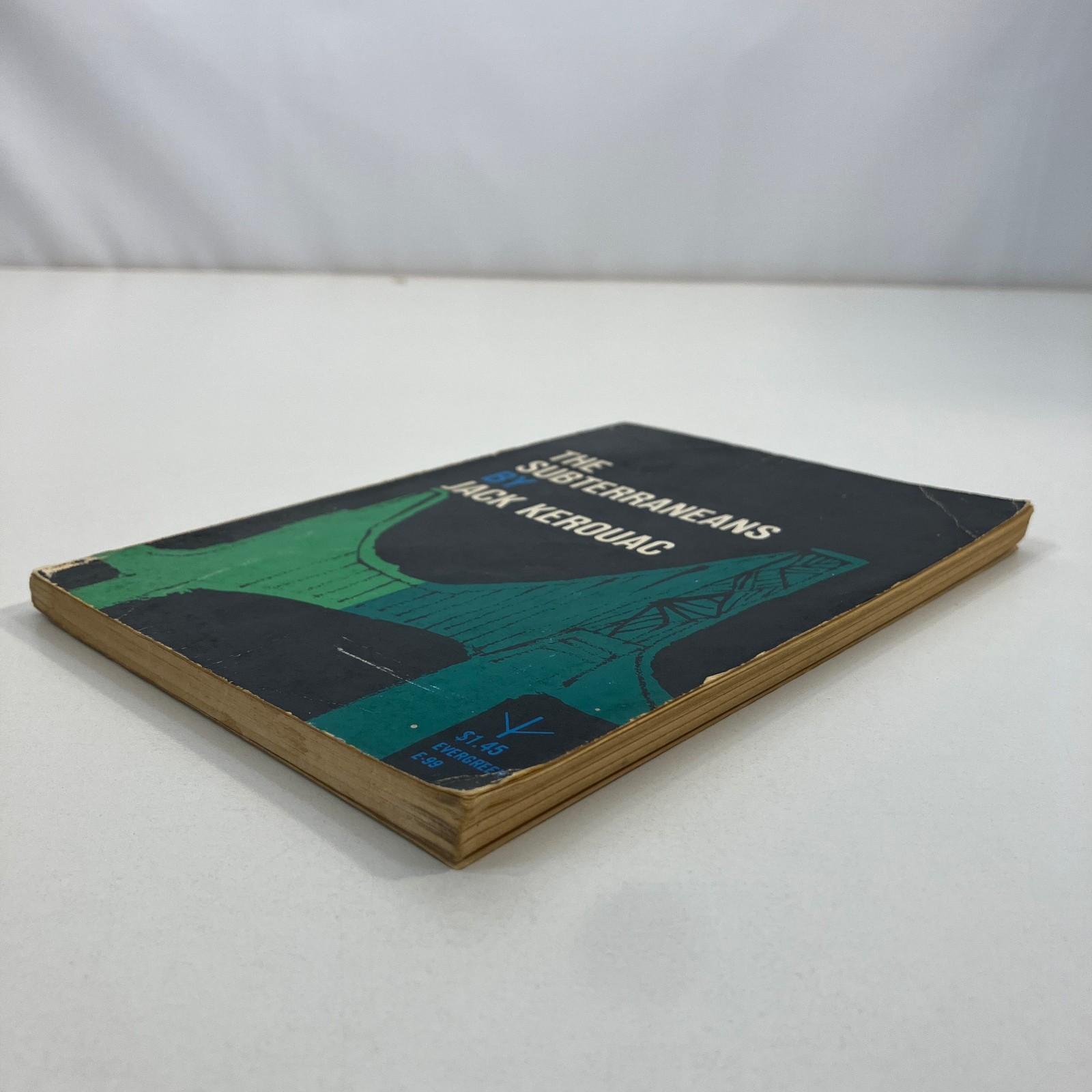 The Subterraneans Jack Kerouac Grove Evergreen Edition 1958 VTG PB 2nd Printing